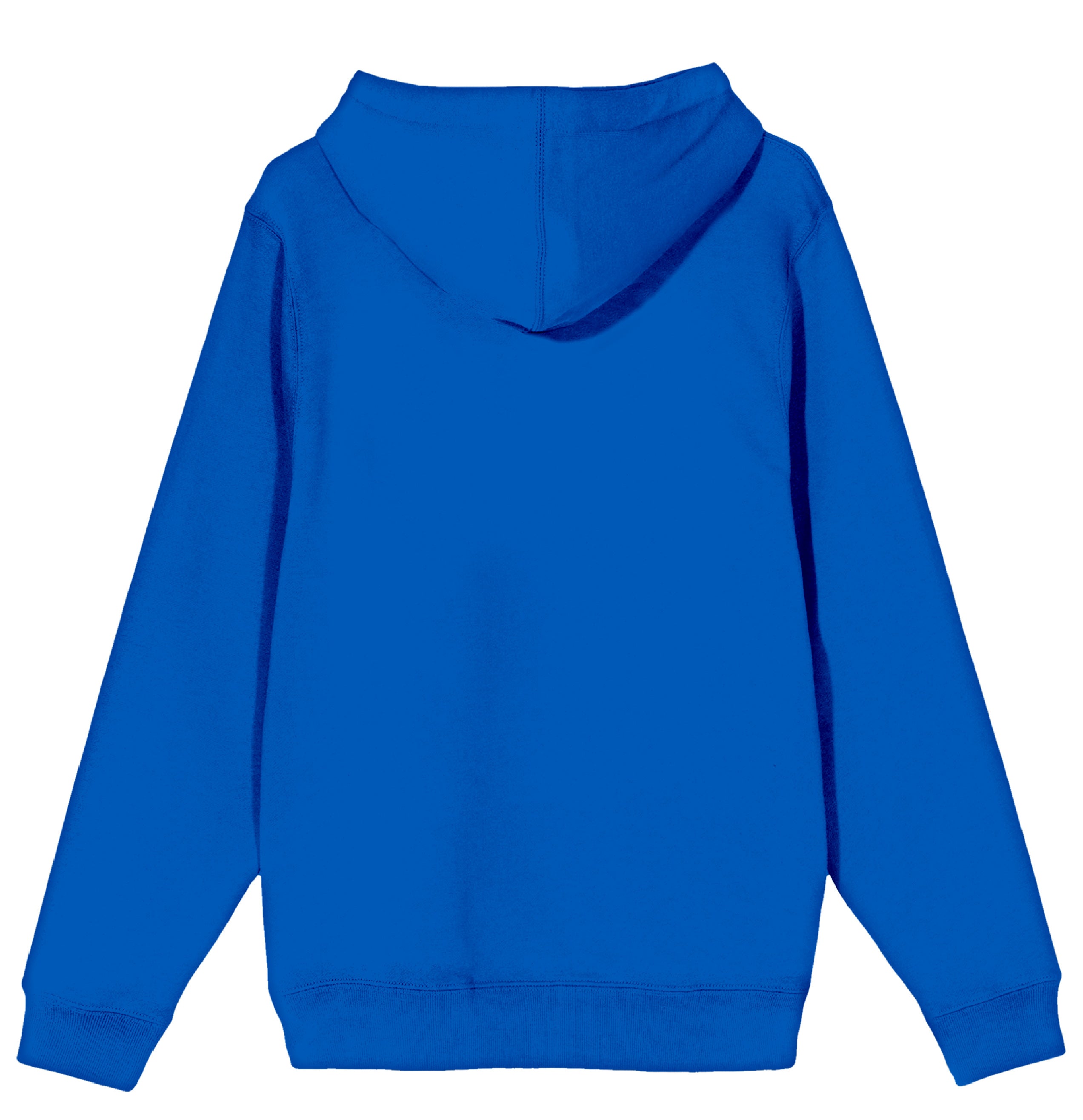 Godzilla Classic Oversized Logo Long Sleeve Blue Women's Hooded Sweatshirt