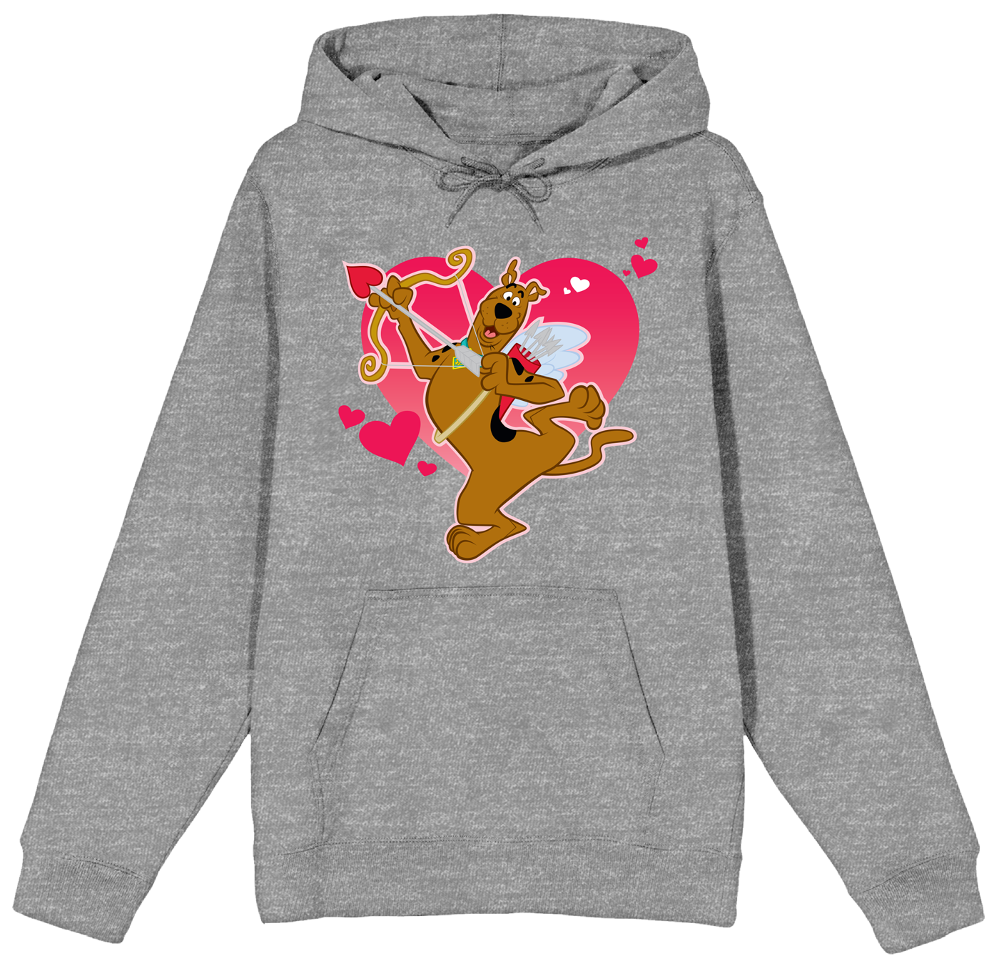 Scooby Doo Searching for Love Women's Pink Graphic Hoodie
