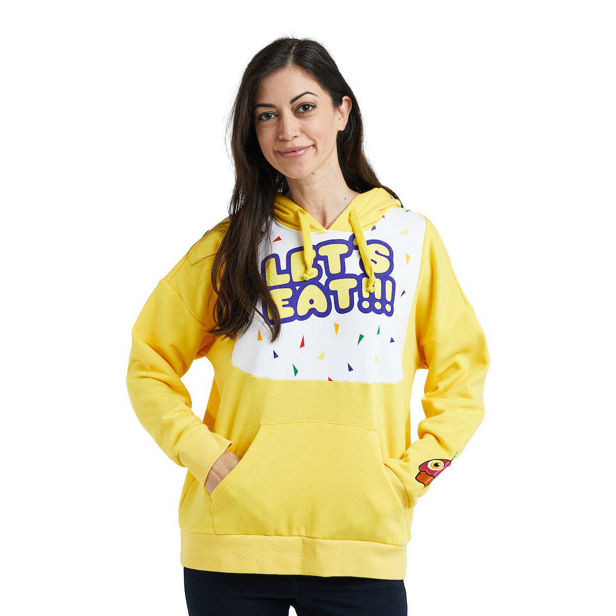 Five Nights At Freddy's Chica Women's Yellow Long Sleeve Cosplay Hoodie