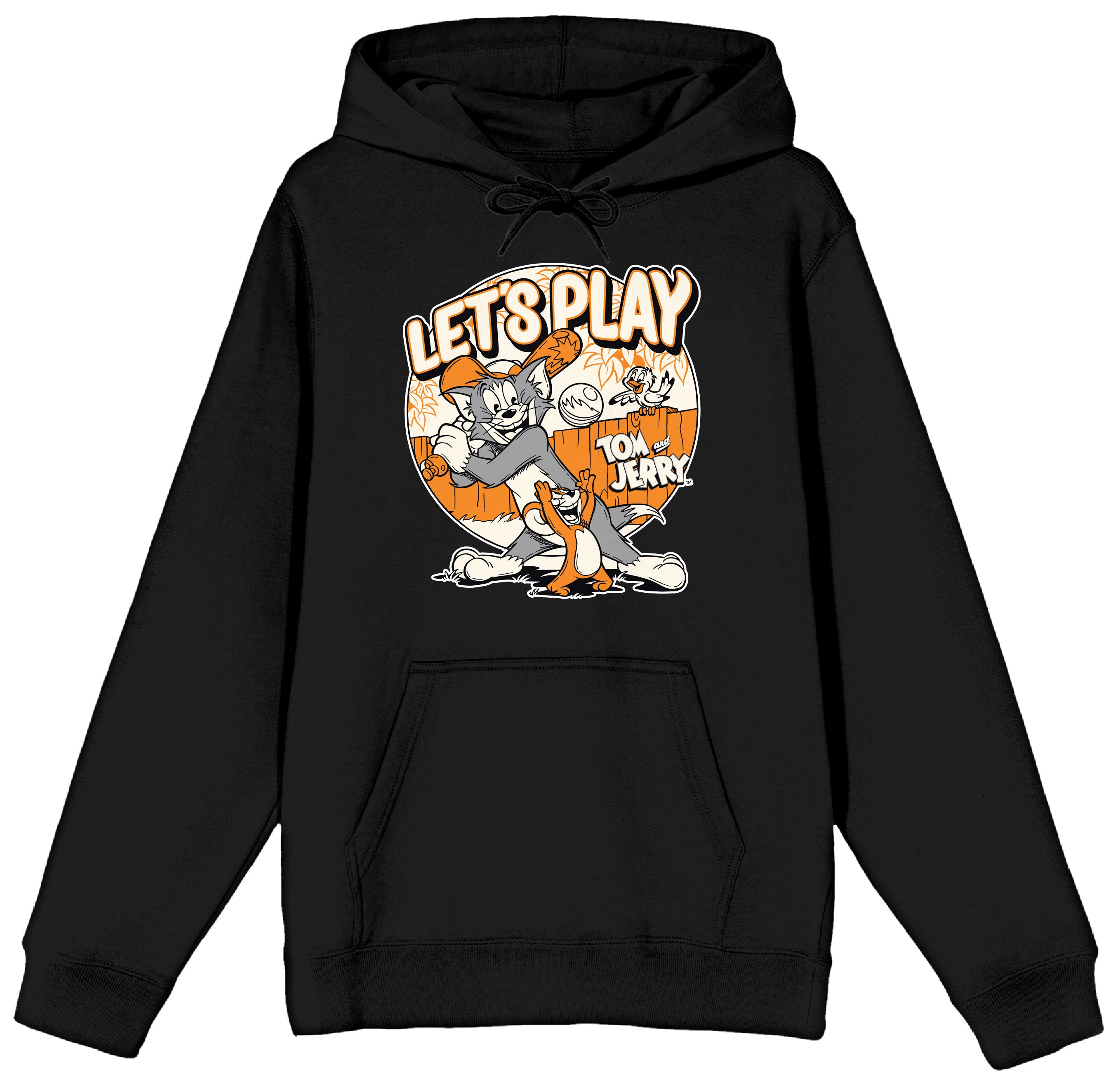 Tom and Jerry Let's Play Men's Hoodie - L