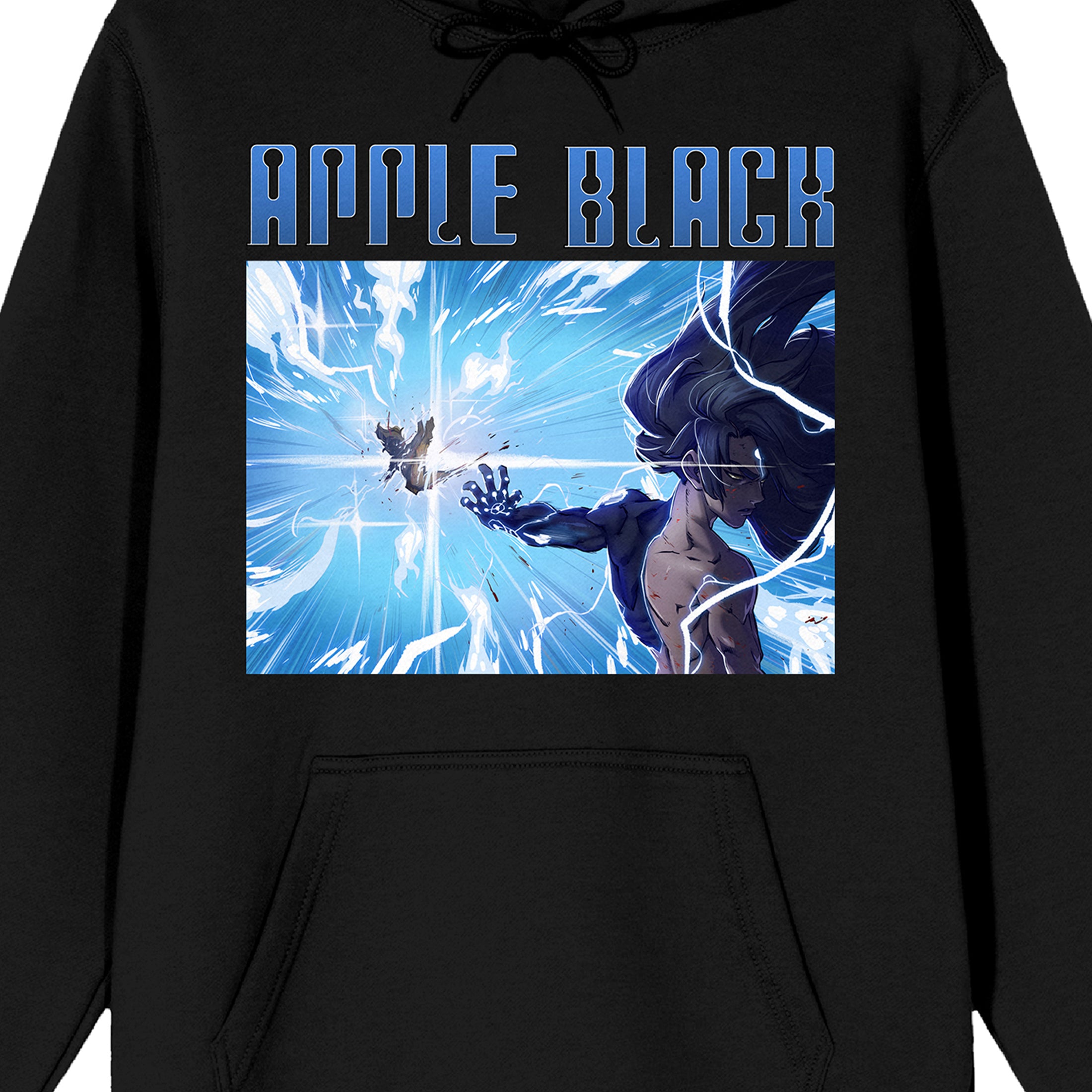 Apple Black Sano's Holy Ghost Fire Adult Black Hoodie-Small