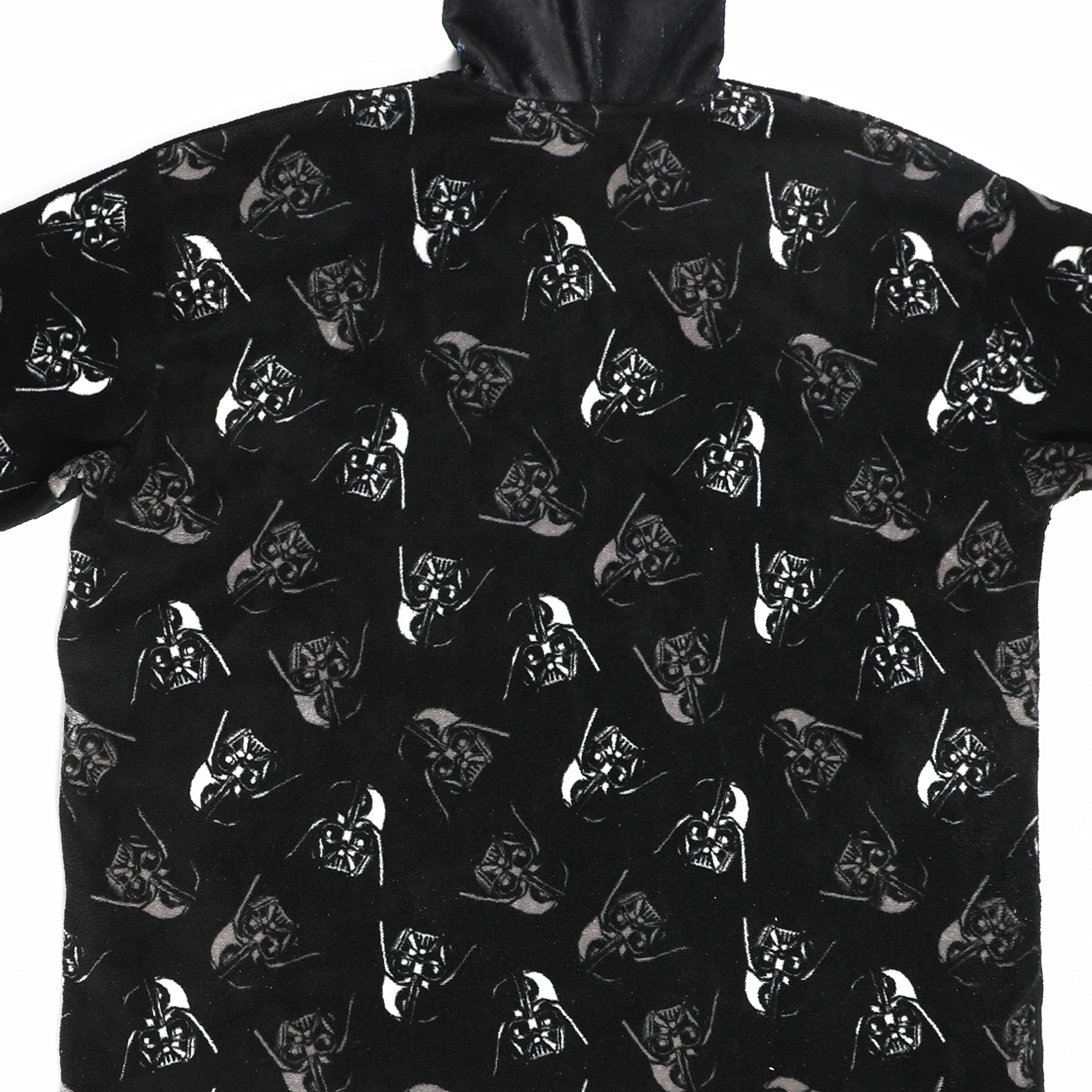 Star Wars Darth Vader All-Over Print Black Hooded Wearable Oversize Blanket-OSFA