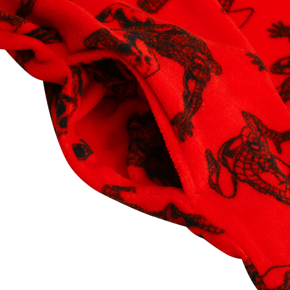 Marvel Spider-Man All-Over Print Red Long Sleeve Oversized Hoodie Wearable Blanket-OSFA