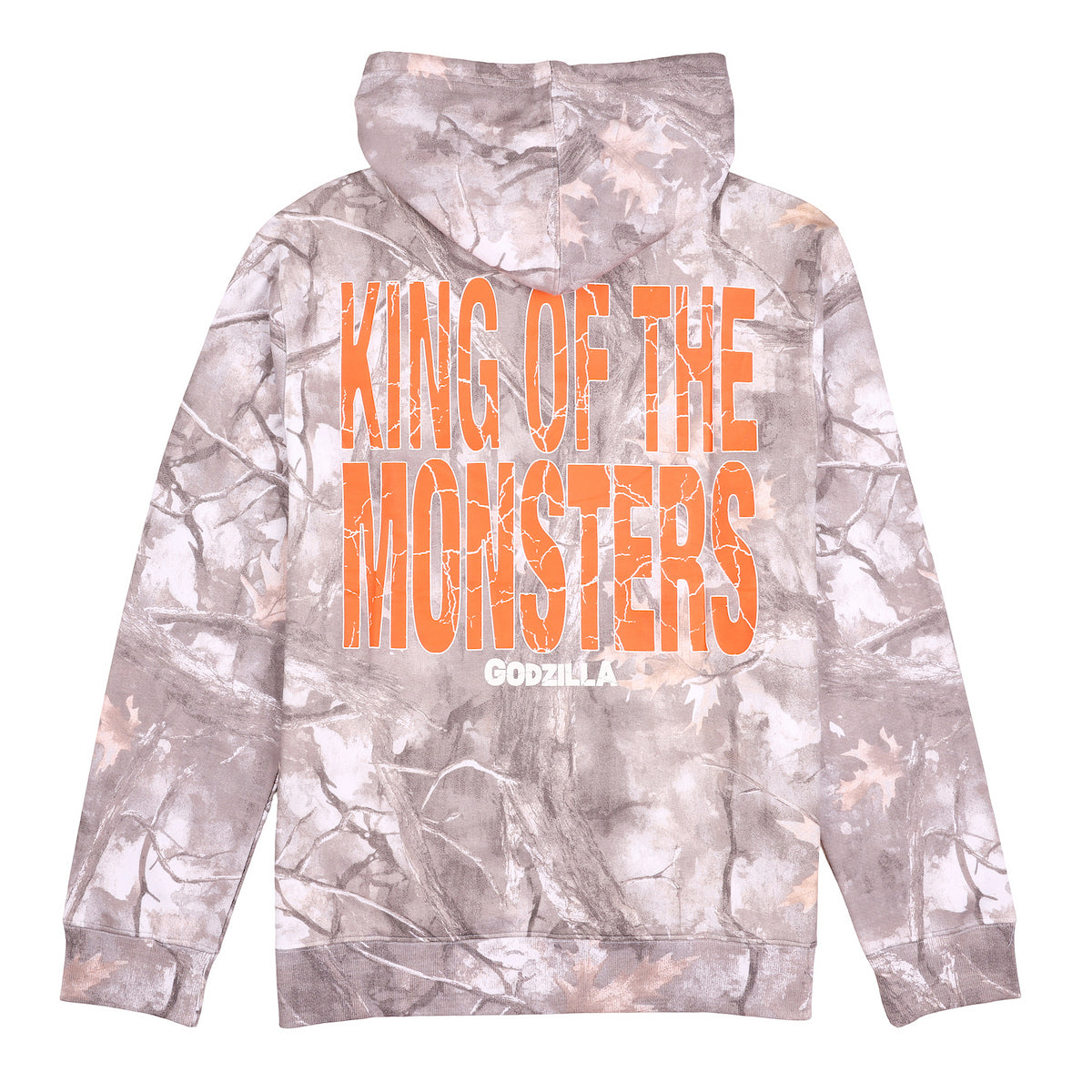 Godzilla King of the Monsters Men's Double-Sided Hoodie With Kangaroo Pocket