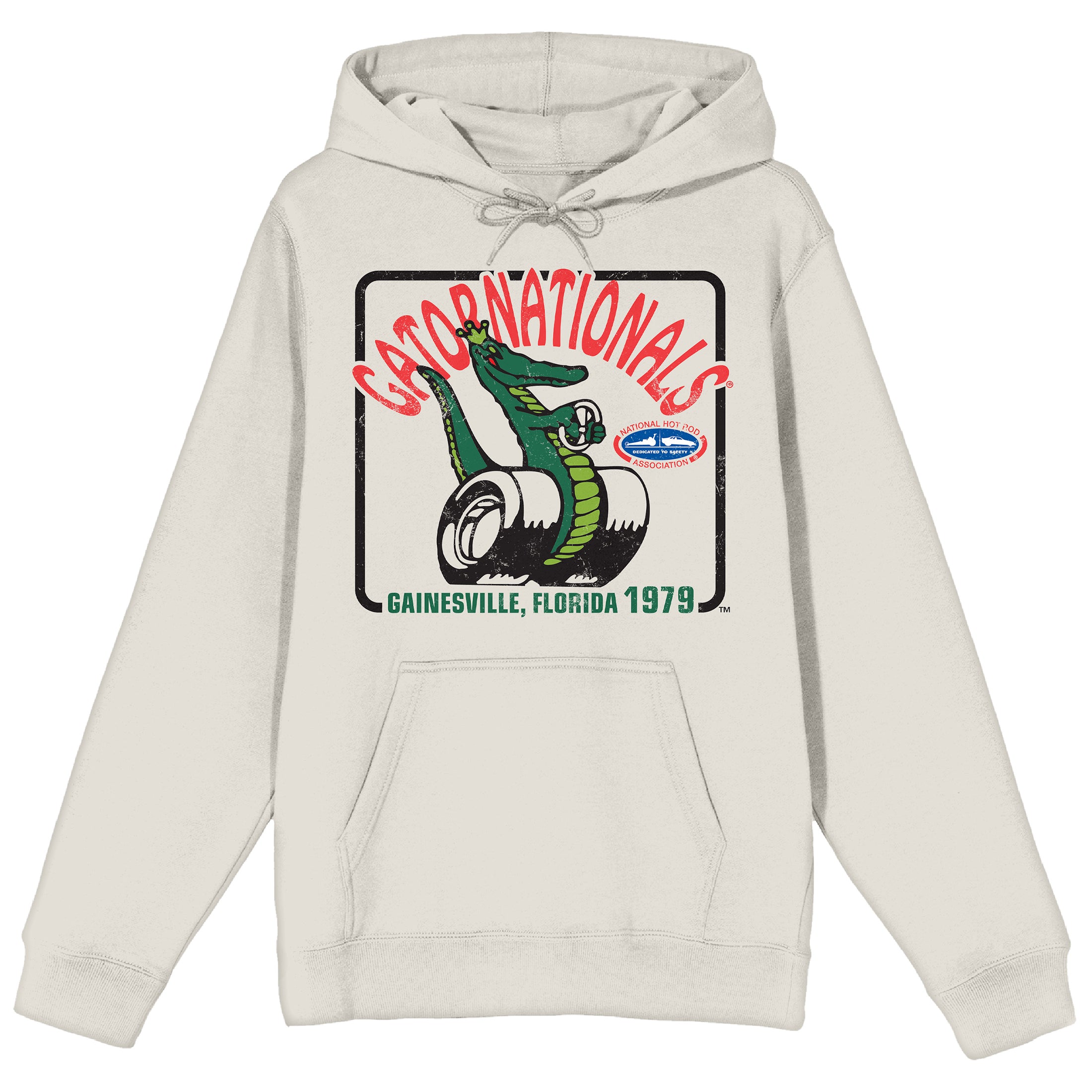 NHRA Gator Nationals 1979 Men’s Sand Graphic Hoodie
