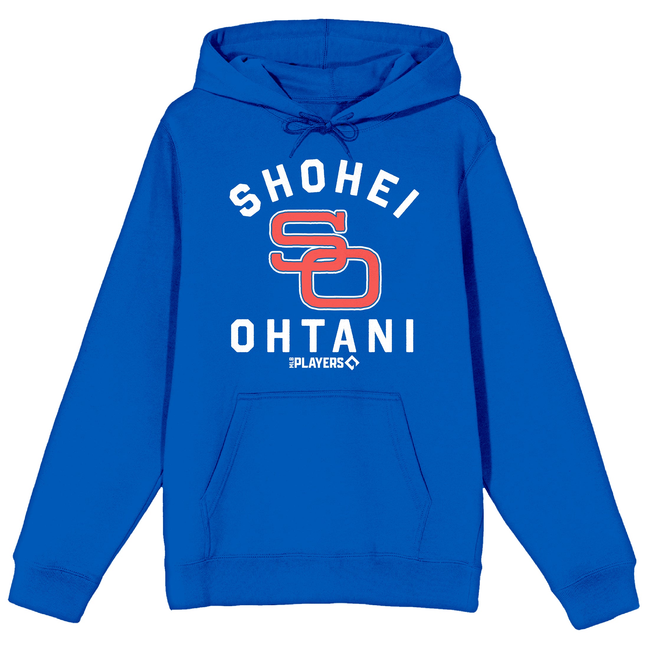 MLBPA SO Shohei Ohtani Adult Royal Blue Long Sleeve Hooded Sweatshirt