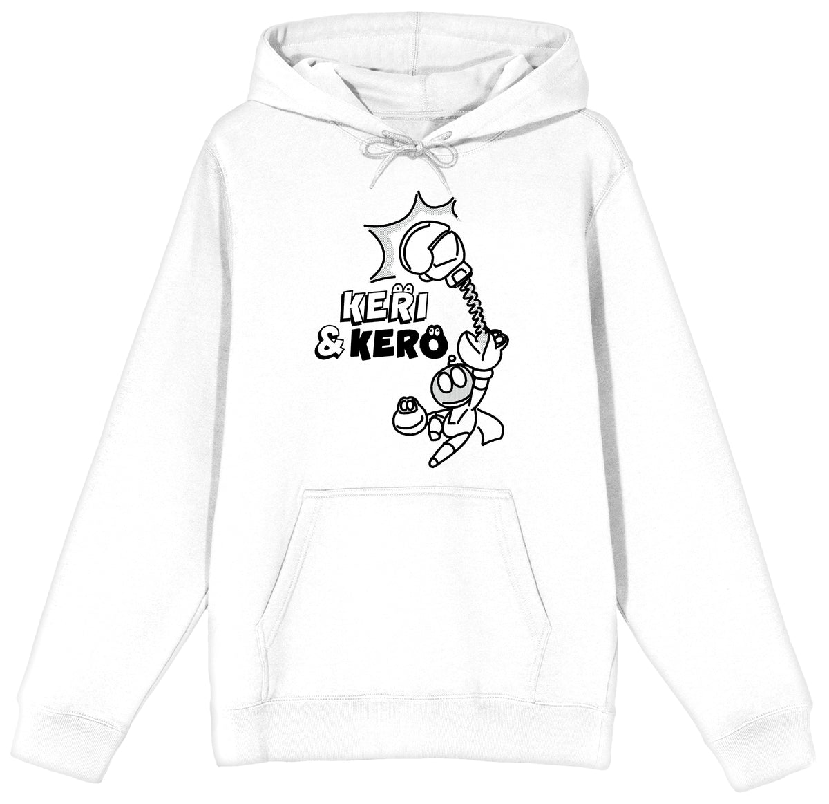 Astrobot Keri Kero Twin-Frog Gloves Hoodie for Men