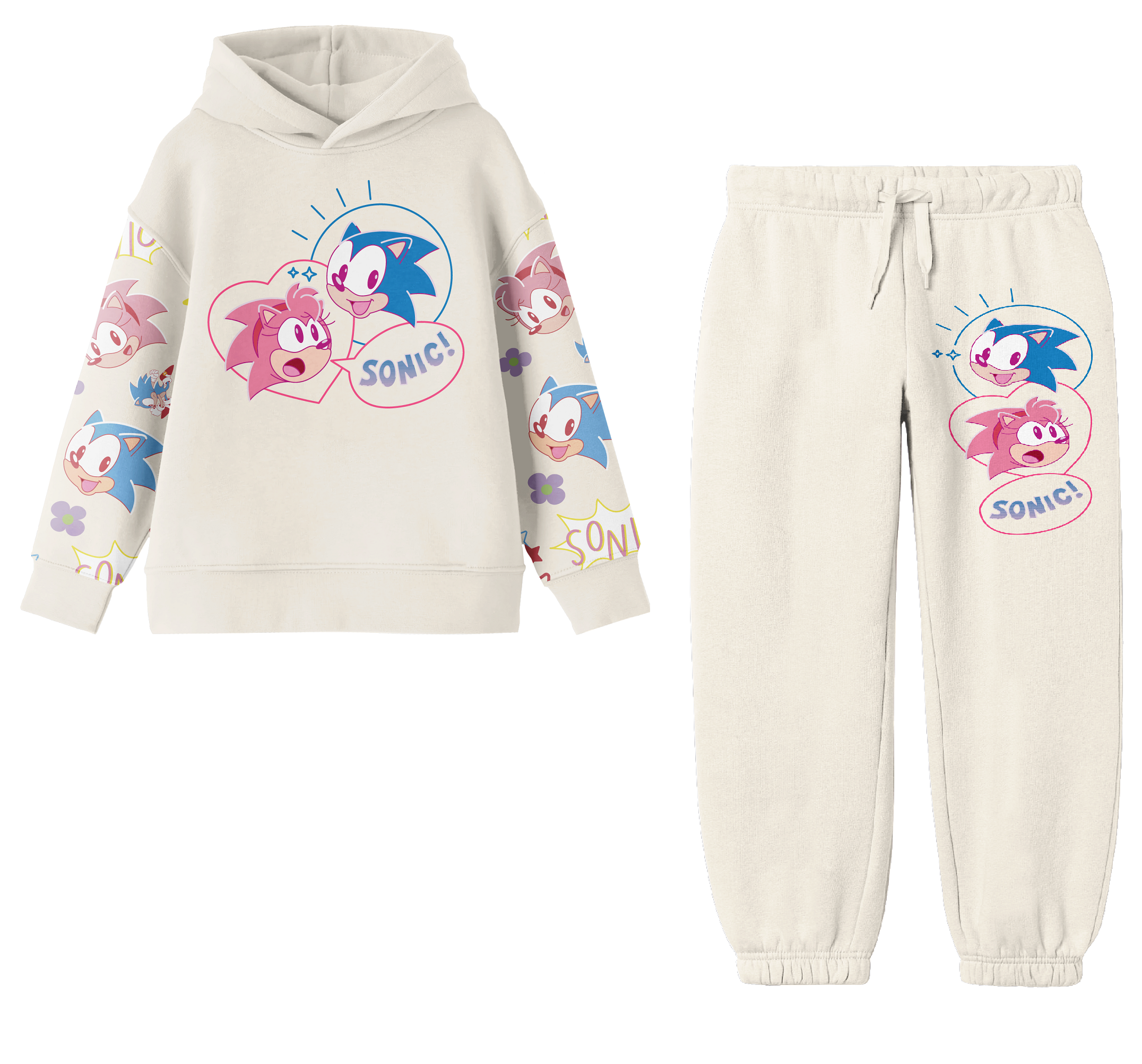 Sonic Youth Hoodie and Sweatpant Set