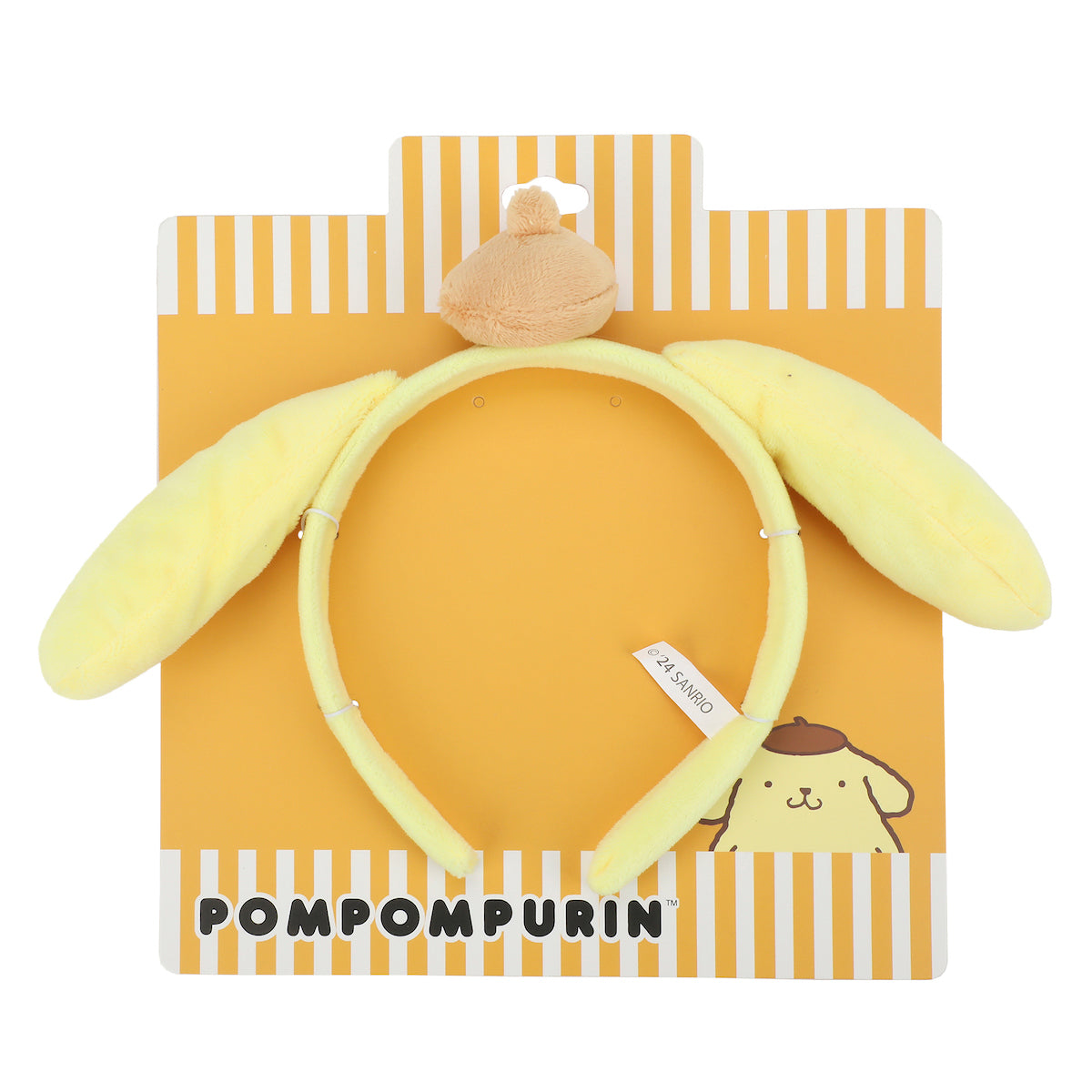 Pom Pom Purin Ears & Hat Plush Headband