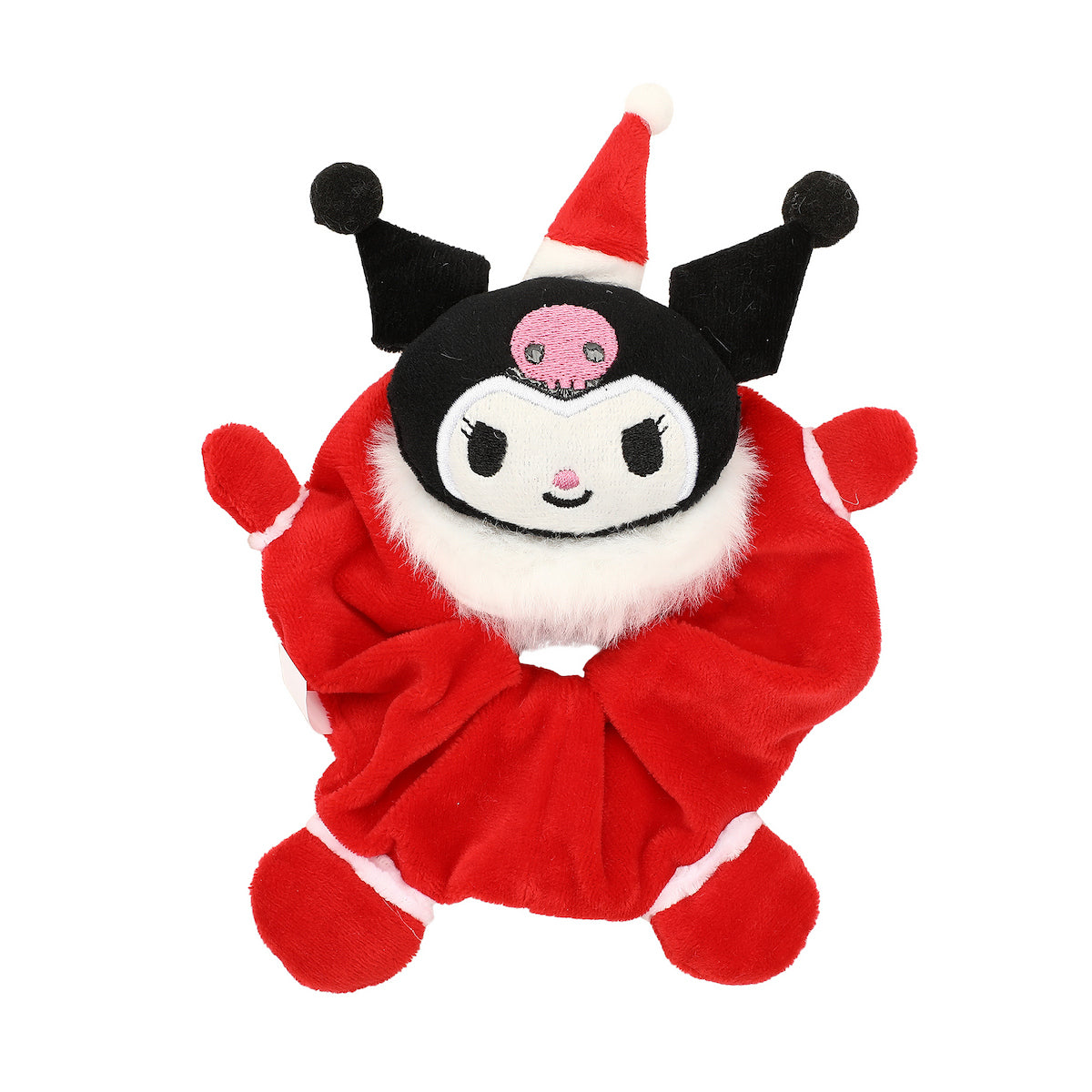 Kuromi Christmas Santa Adult Red Scrunchie