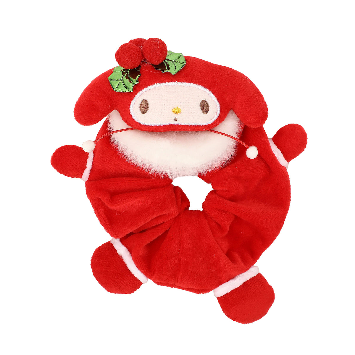 My Melody Holly & Ivy Hood Red Scrunchie