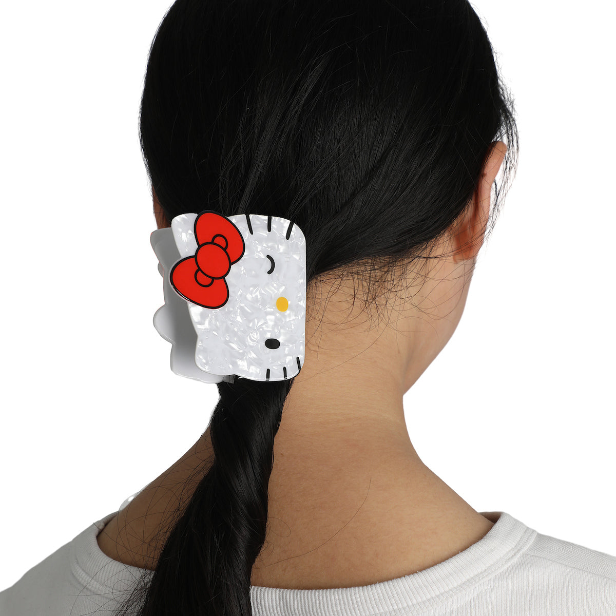 Hello Kitty & Friends Hello Kitty Face With Bow Cosplay Hair Clip