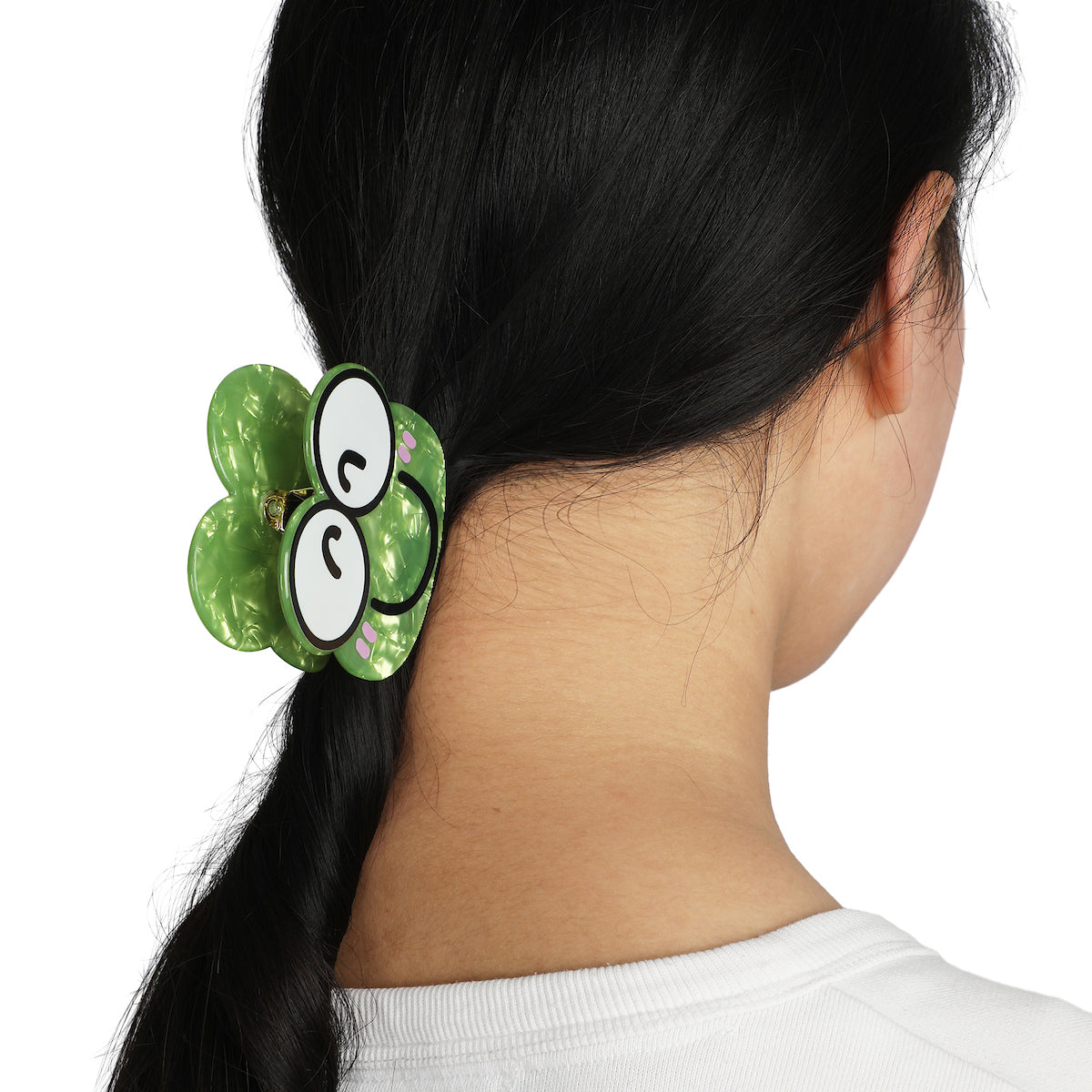 Keroppi Character Hair Clip-OSFA