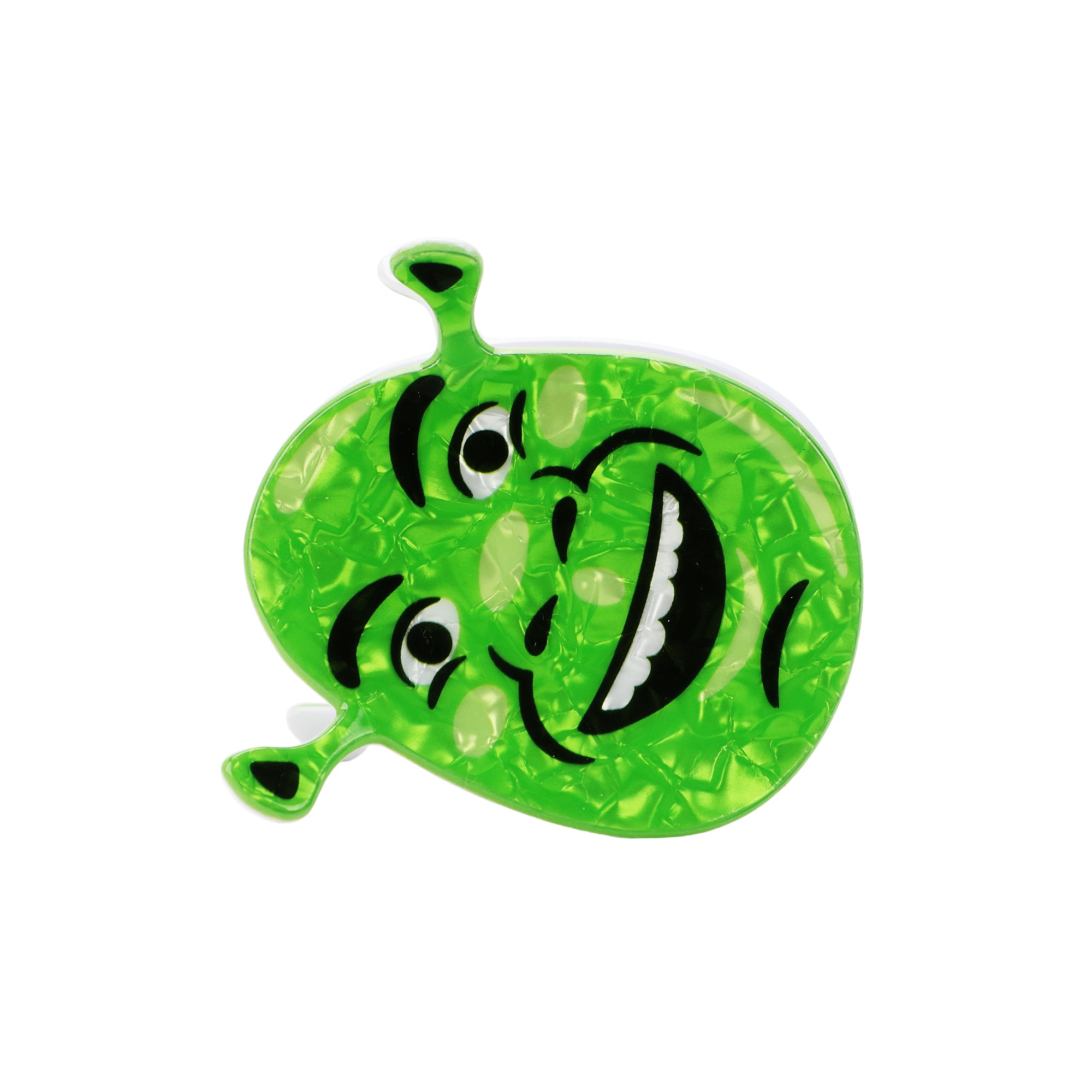 Shrek Ogre & Mushrooms 2-Piece Hair Clip Set