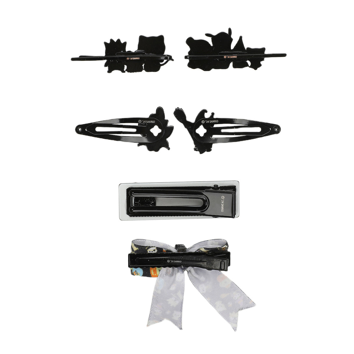 Hello Kitty & Friends Halloween Costumes 6-Piece Hair Clip Set