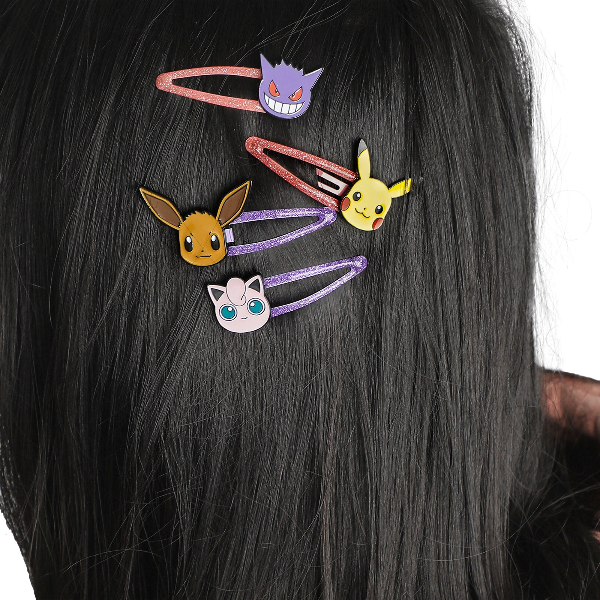 Pokémon Characters 4-Piece Hair Clip Set