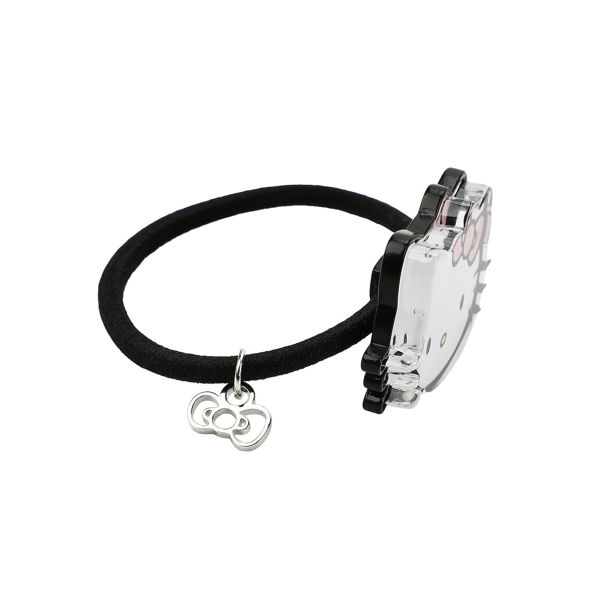 Hello Kitty Character & Bow 2-Piece Stretchy Hair Tie Set