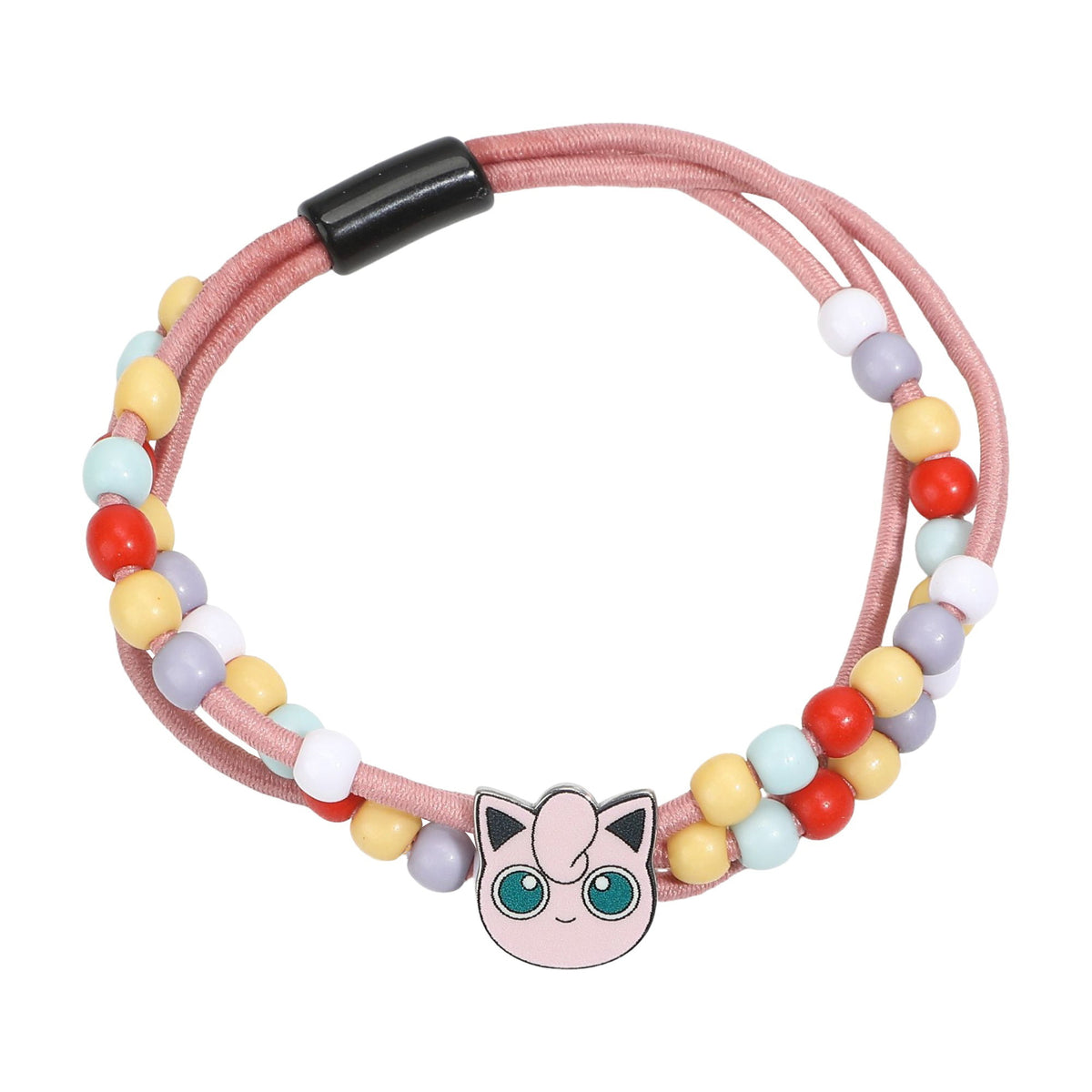 Pokemon Pikachu Snorlax Jigglypuff Gengar Hair Tie Bracelet Set