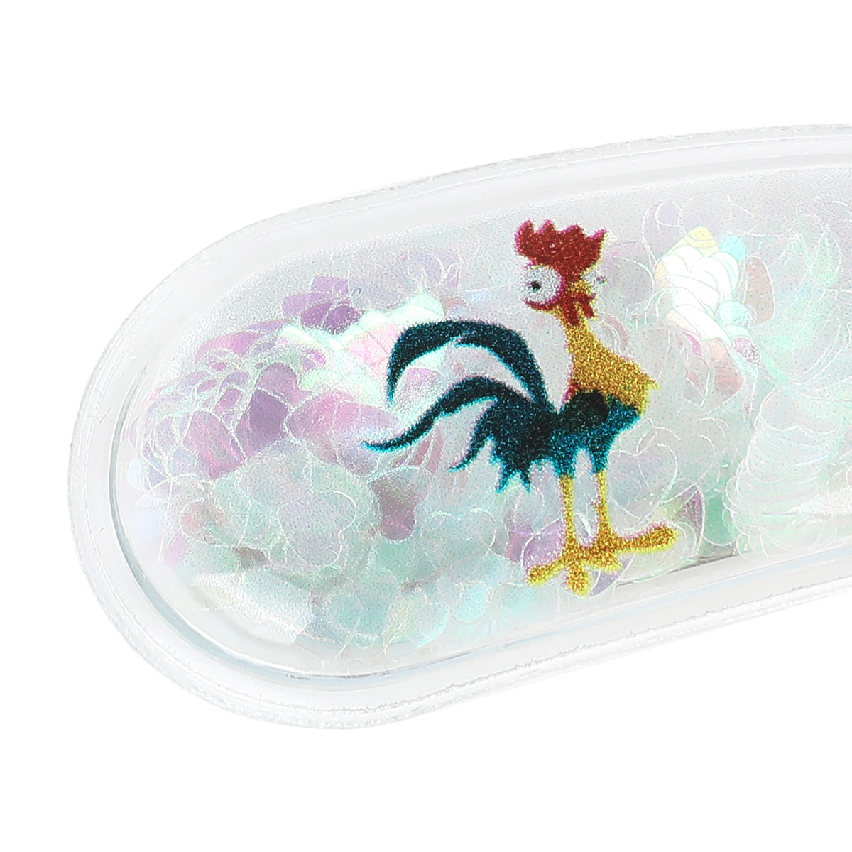 Moana Confetti Heart Snap Hair Clips Set for Adults