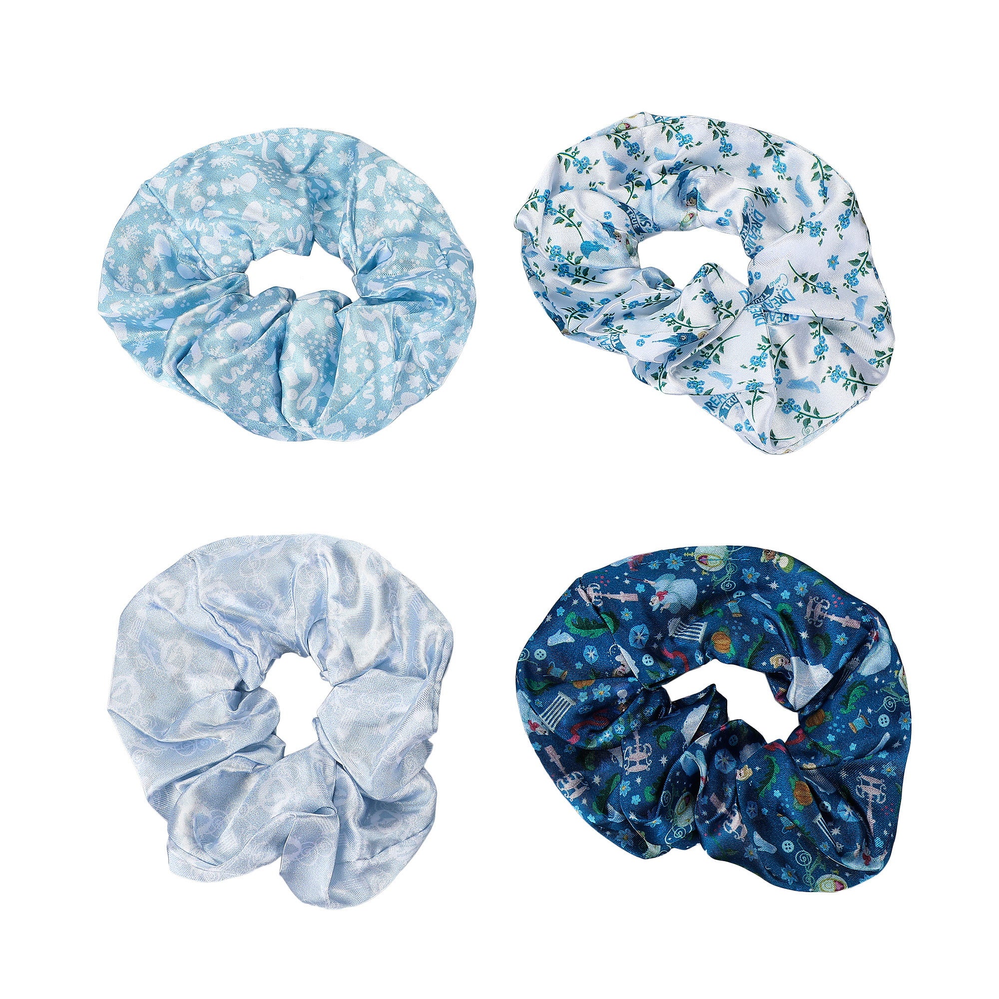 Disney Princess Cinderella AOP Scrunchies Set for Adults