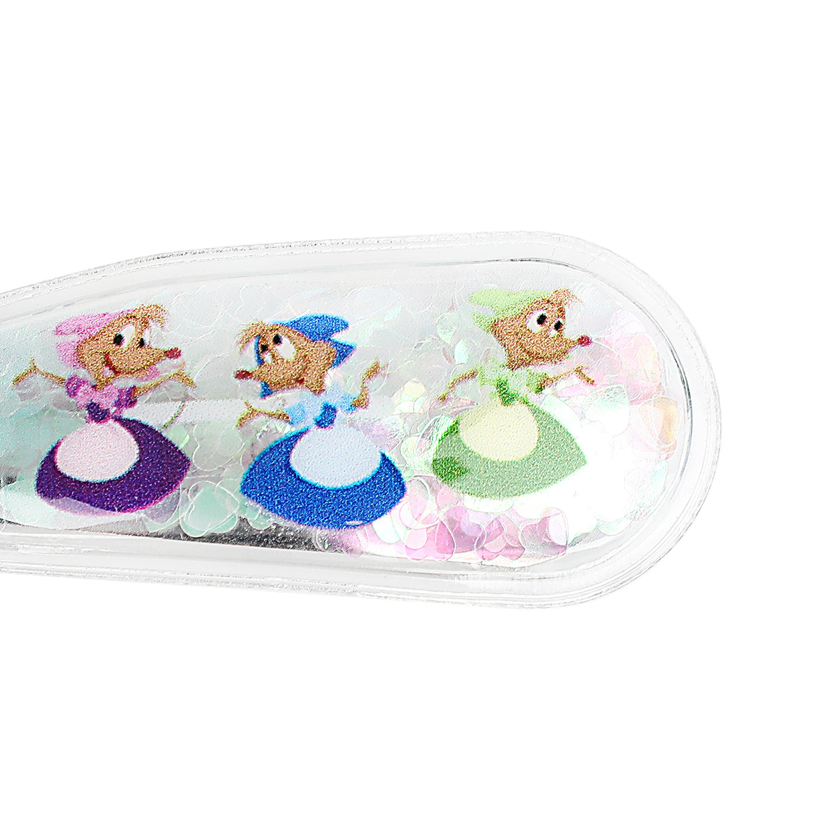Disney Princess Cinderella Confetti Heart Snap Hair Clips Set