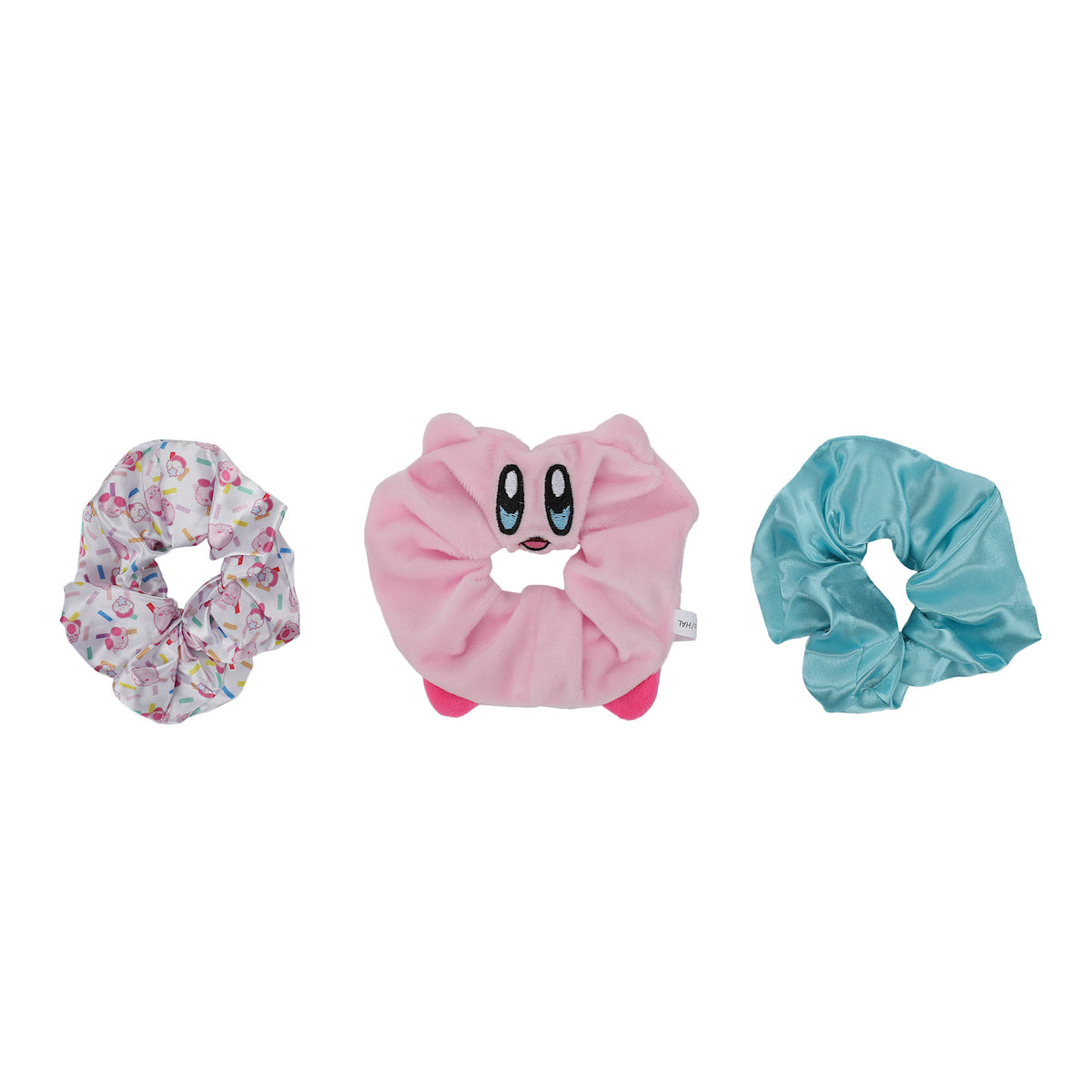 Kirby Character Art 3-Pack Scrunchie Set-OSFA