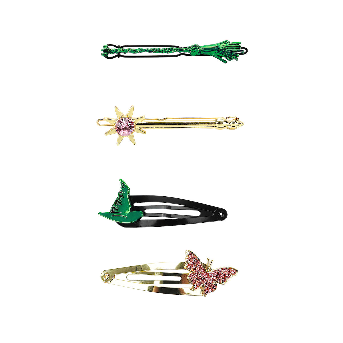 Wicked Magical Icons 4-Piece Women's Hair Clip Set