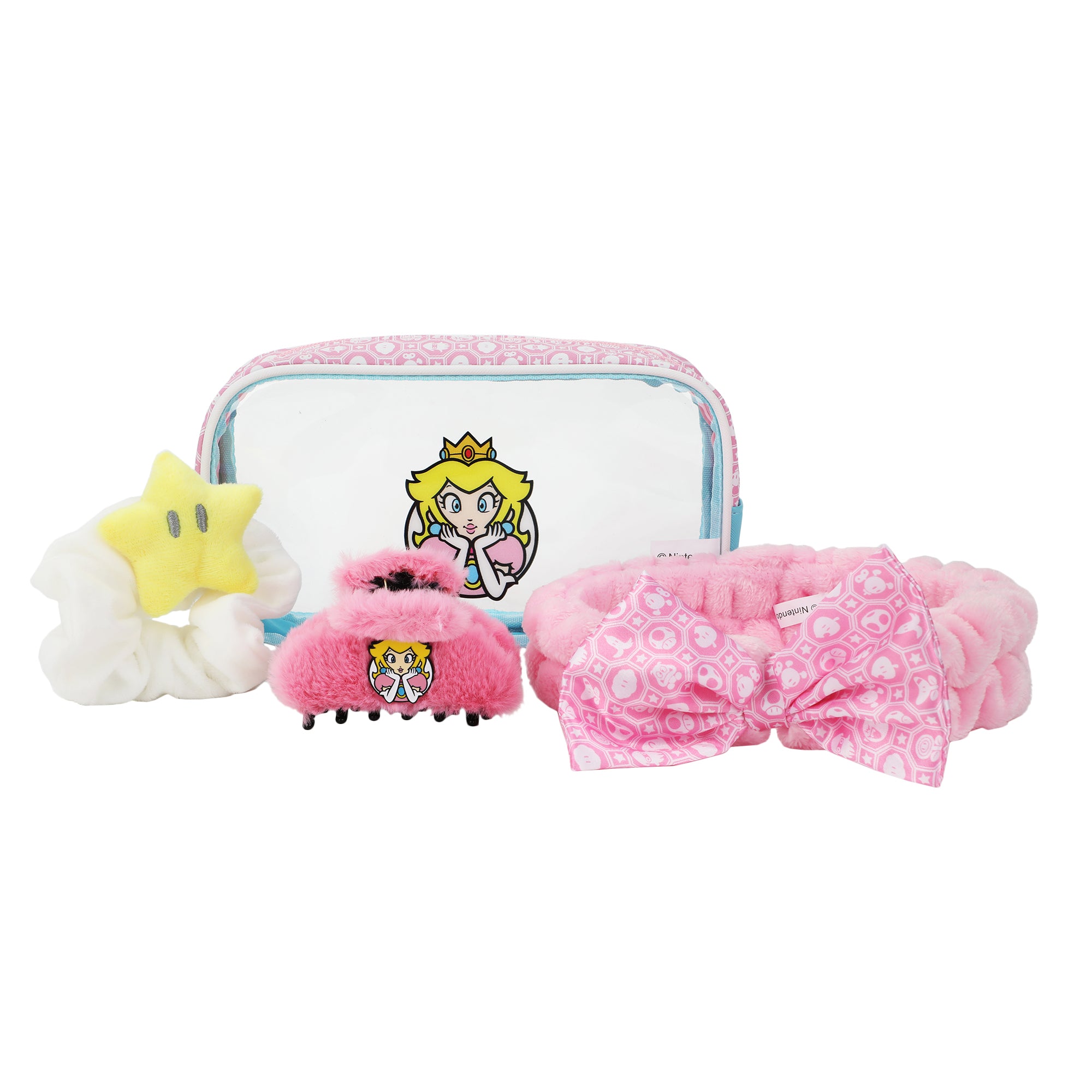 Super Mario Bros Princess Peach 4-Piece Treat Yourself Care Kit