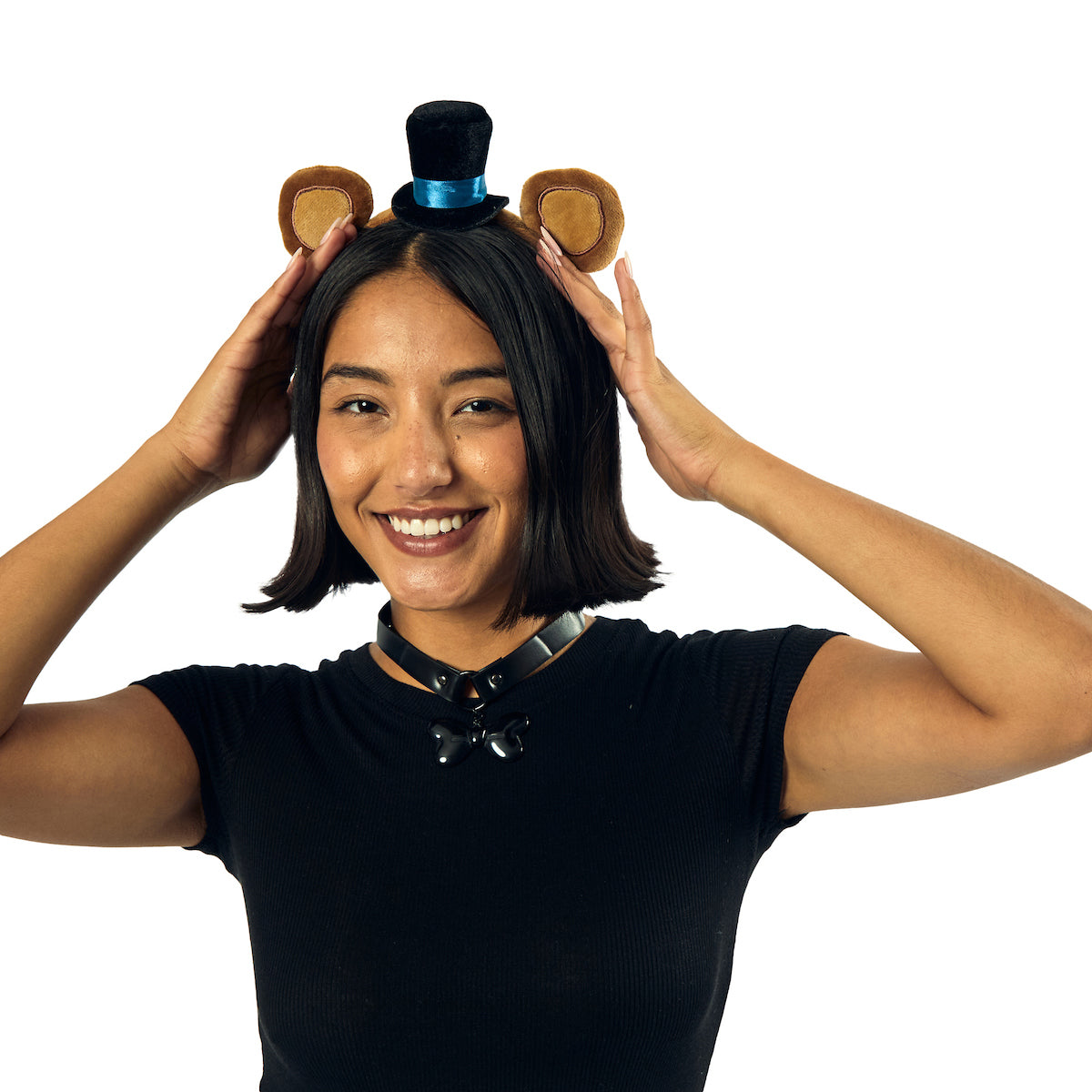 Five Nights At Freddy's Freddy Fazbear 2-Piece Headband & Choker Set