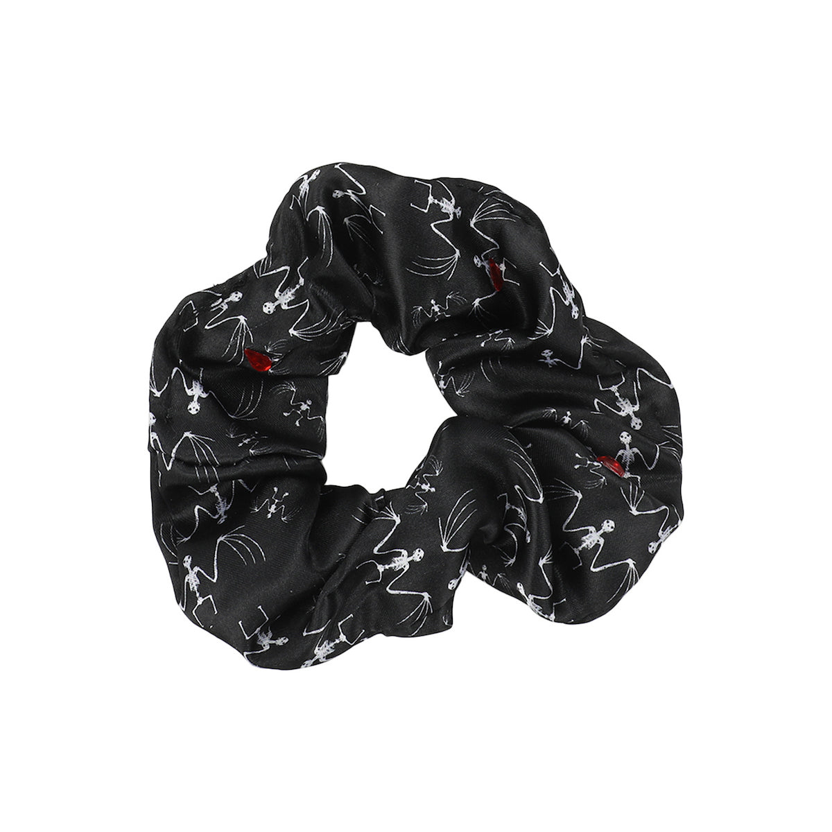 Halloween Bat Skeletons 2-Piece Headband & Scrunchie Set
