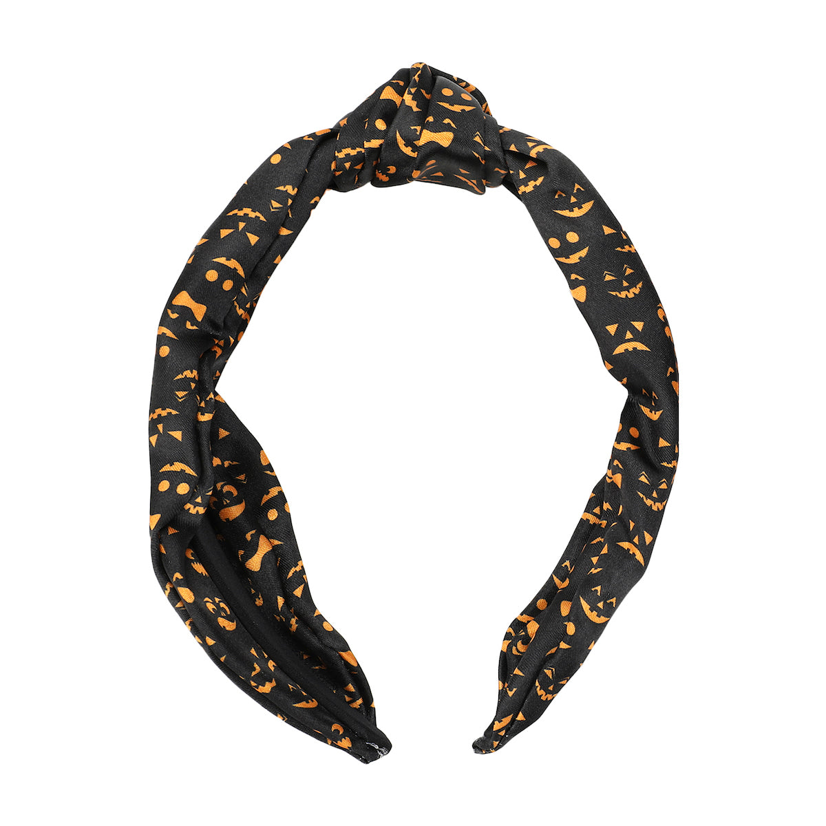 Halloween Jack-O'-Lantern 2-Piece Headband & Scrunchie Set