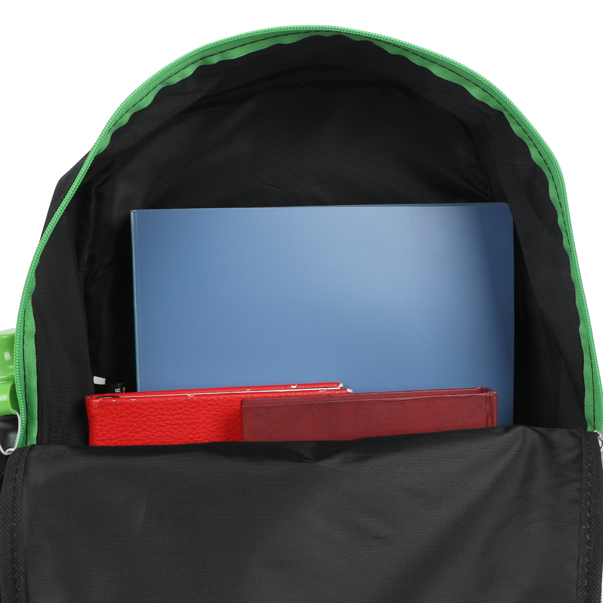 Minecraft Backpack Set with Lunch Box for Boys & Girls, 16 inch, 5 Piece Value Set