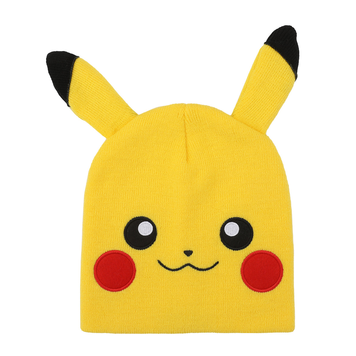 Pokémon Pikachu Big Face Yellow Cuffless Beanie