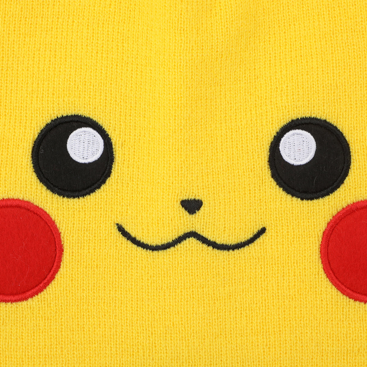 Pokémon Pikachu Big Face Yellow Cuffless Beanie