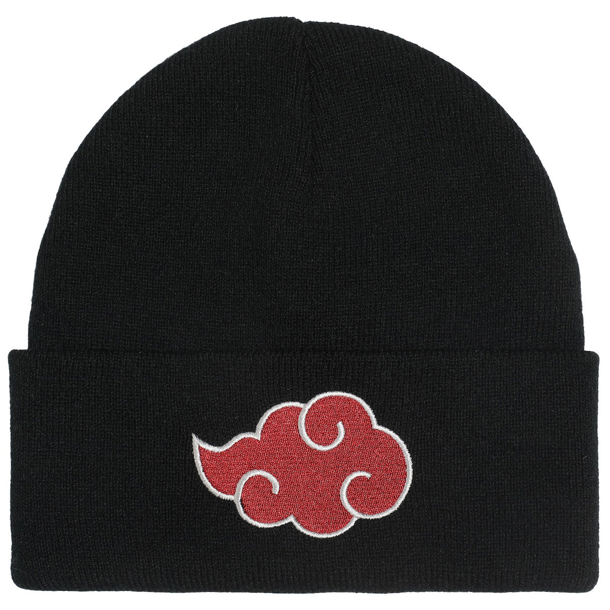 Naruto Shippuden Akatsuki Cloud Embroidery Knit Cap Beanie for Adults