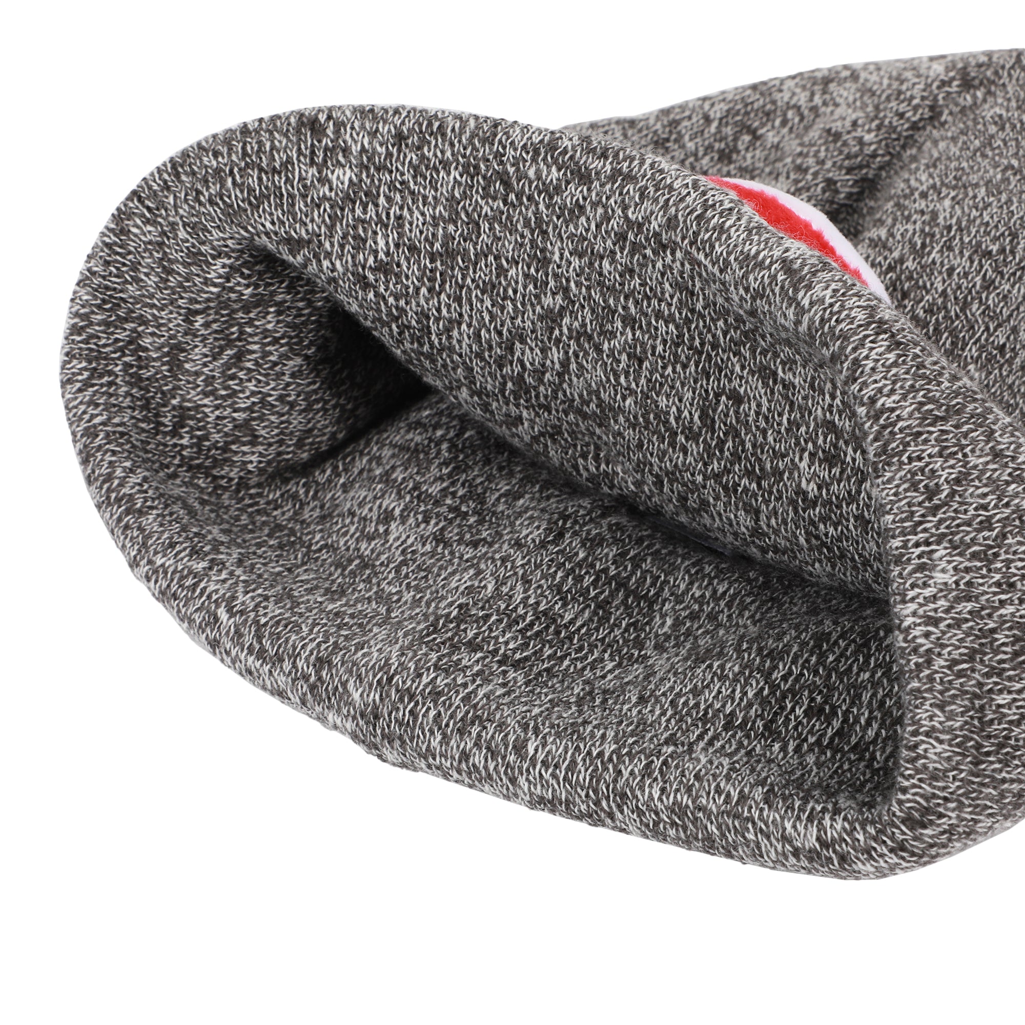 Pokemon 3D Plush Pokeball Youth Gray Cuff Beanie