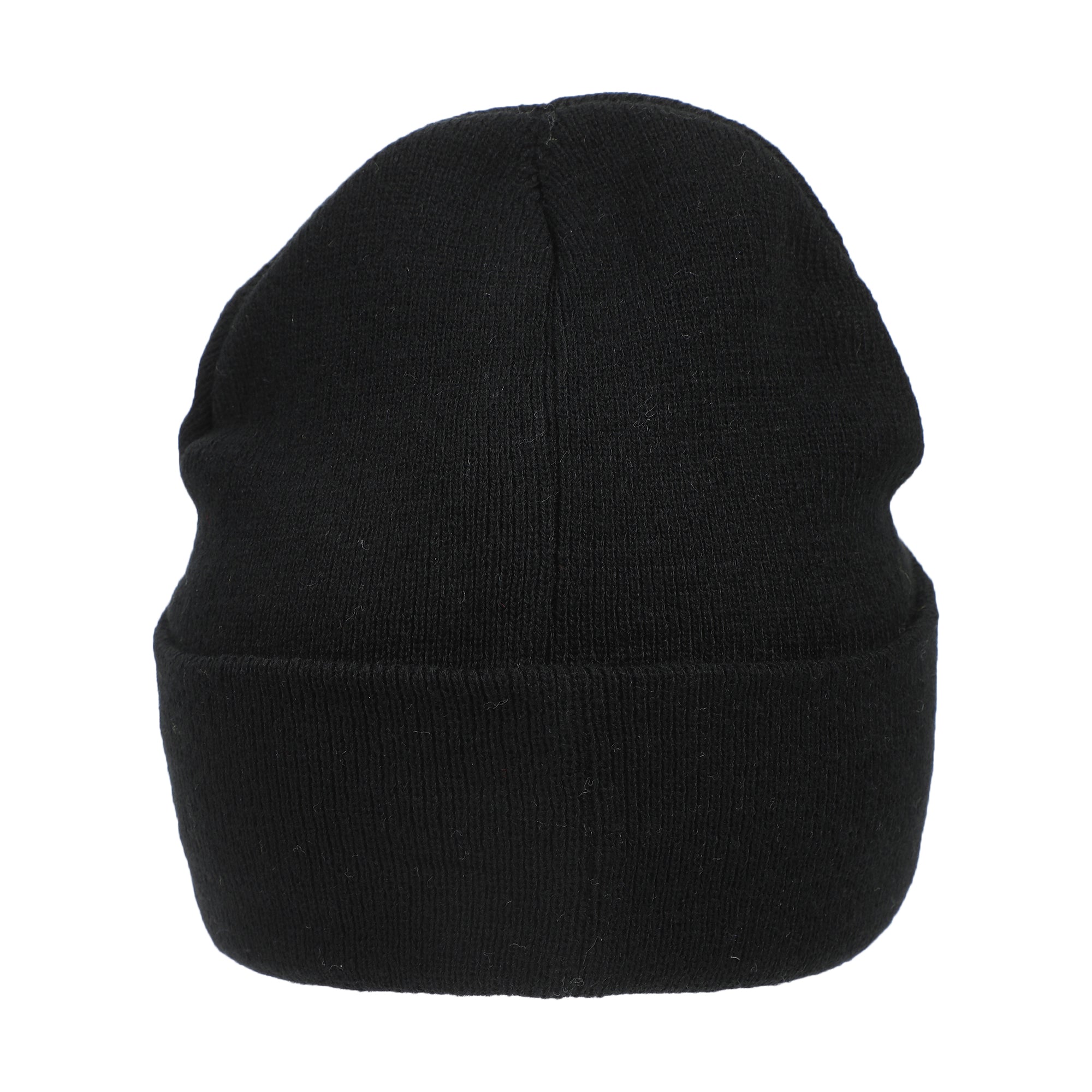 Hello Kitty Embroidered Character On Black Cuff Beanie