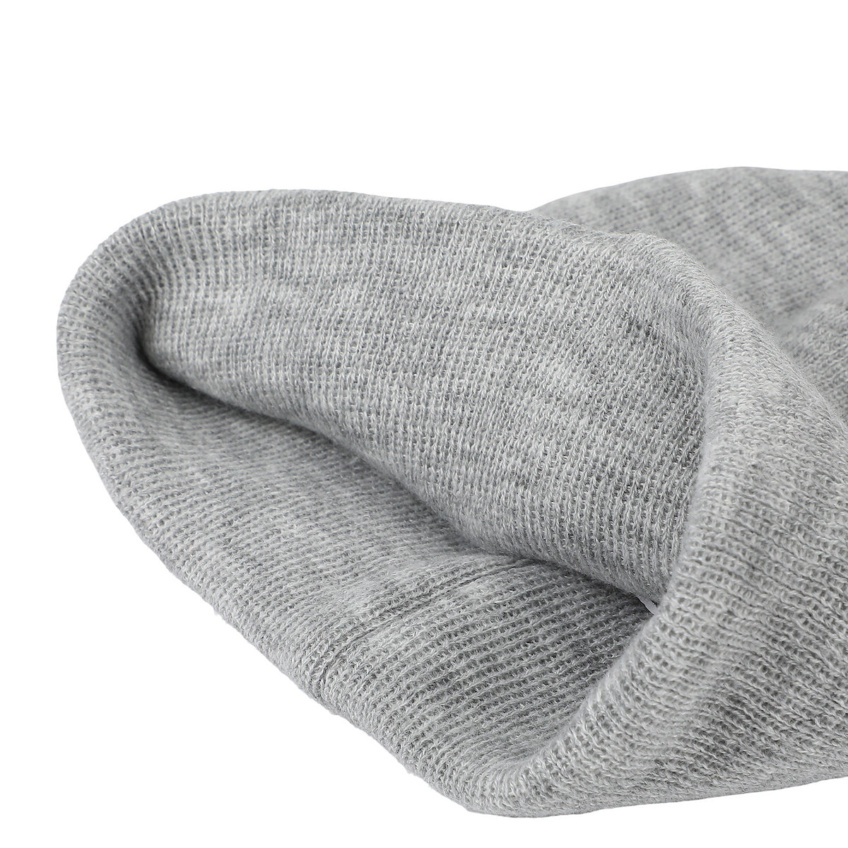 Disney's Minnie Mouse Classic Adult Gray Cuffed Knit Beanie