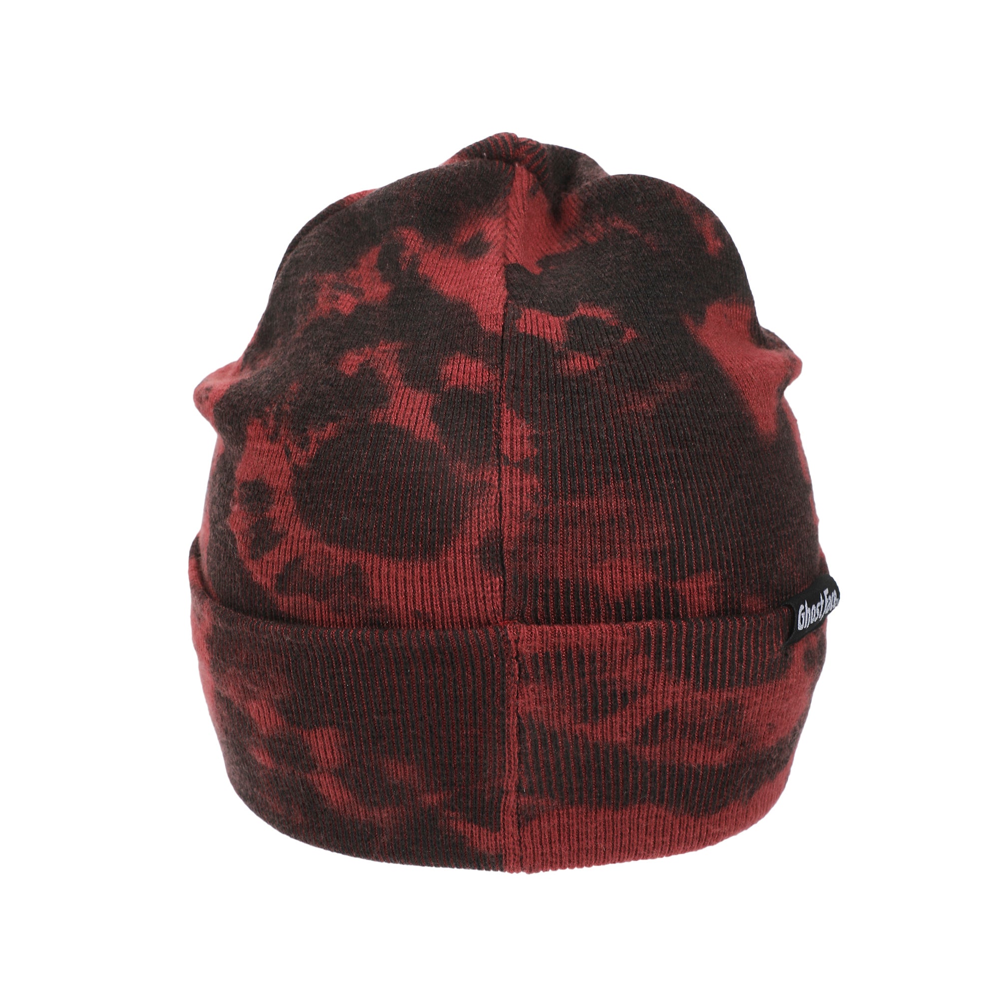 GhostFace Horror Movie Character Embroidered Patch Beanie Hat for Men