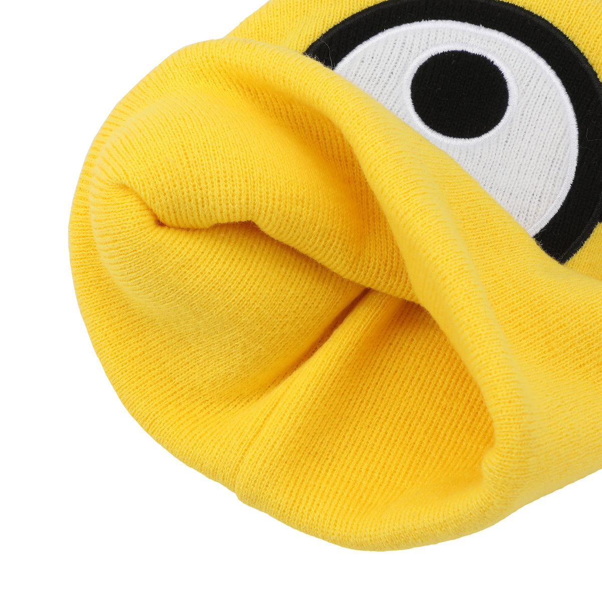 Despicable Me Stuart Big Face Yellow Cuff Beanie