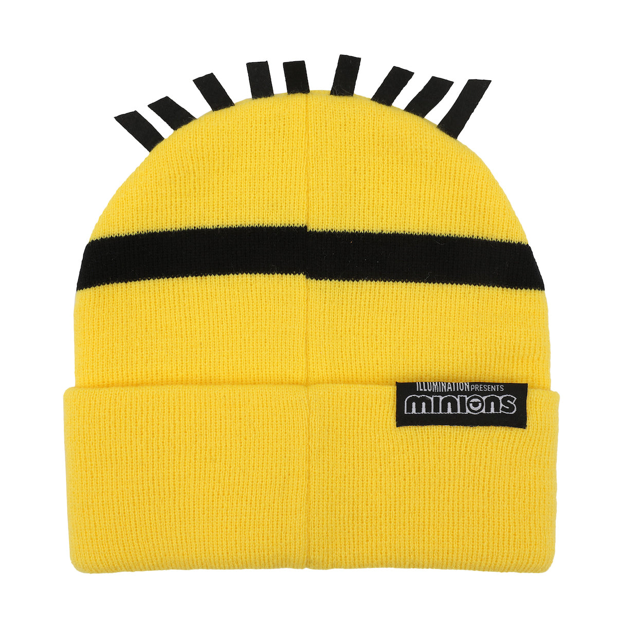 Despicable Me Stuart Big Face Yellow Cuff Beanie