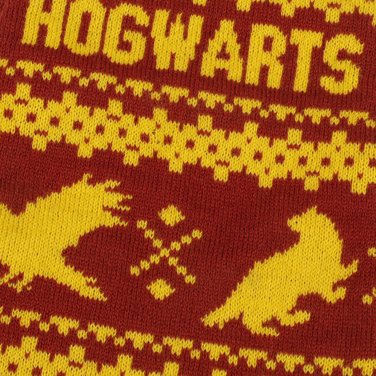 Harry Potter Hogwarts Is My Home Red Santa Hat