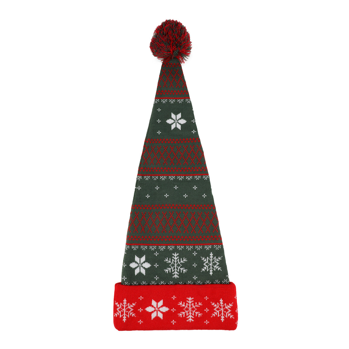 Peanuts Snoopy With Present Red & Green Santa Hat