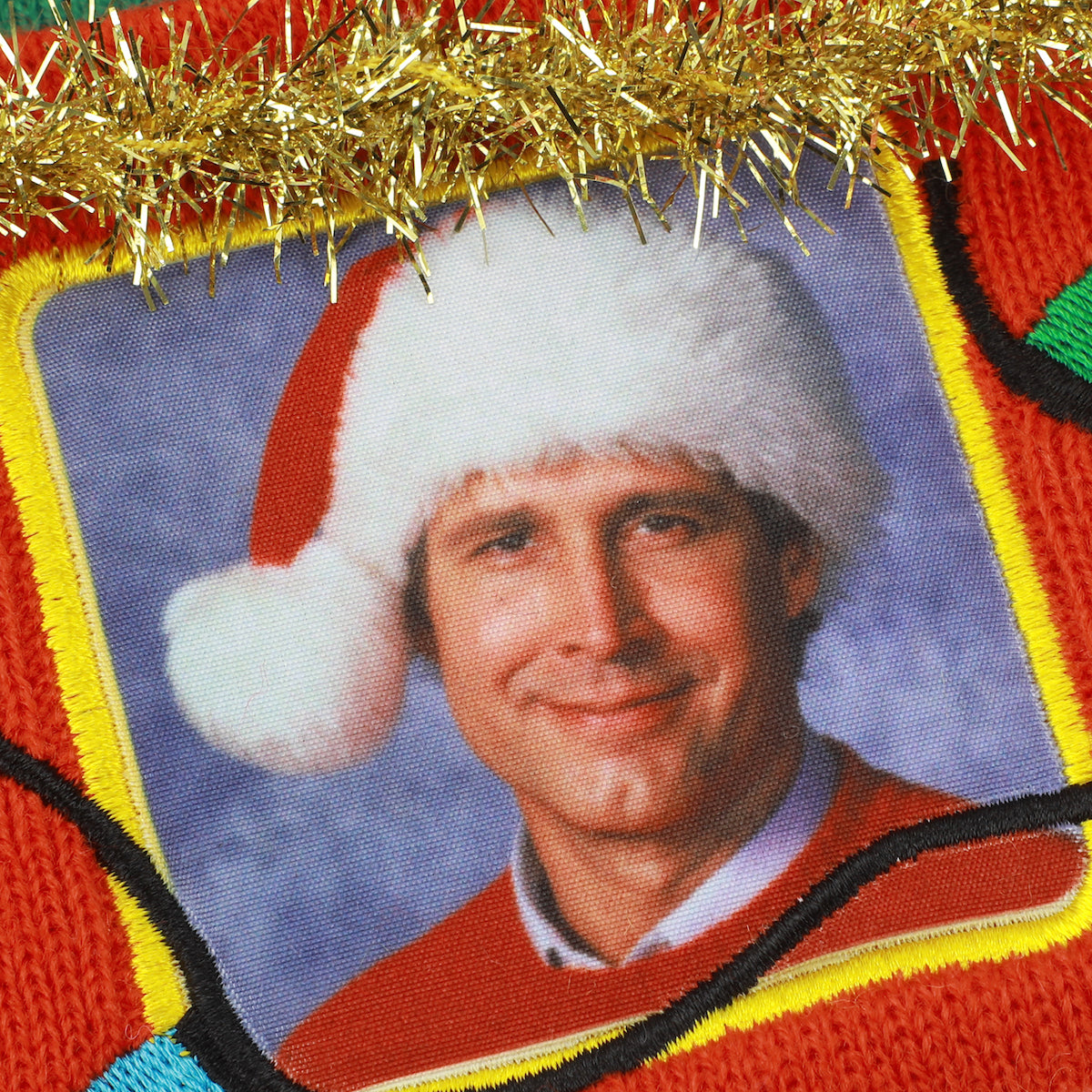 National Lampoon's Christmas Vacation Clark Red & Green Santa Hat