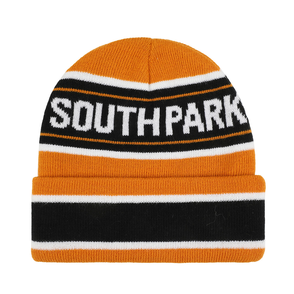 South Park Main Characters Orange & Black Cuff Beanie