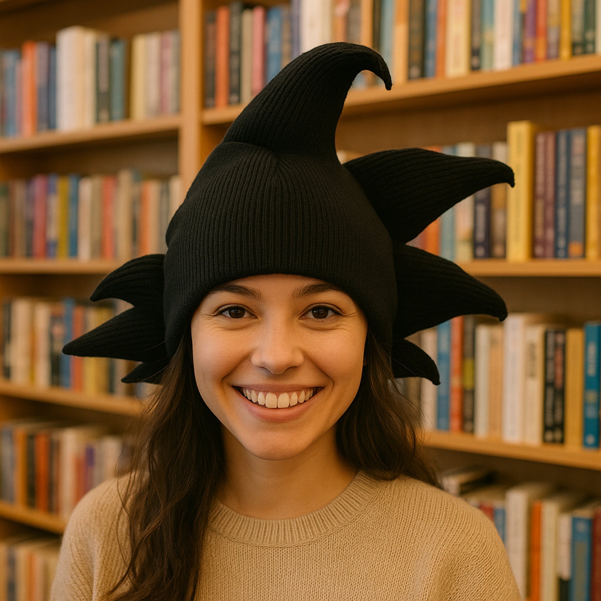 Dragon Ball Z Goku Hair Cosplay Novelty Knit Beanie