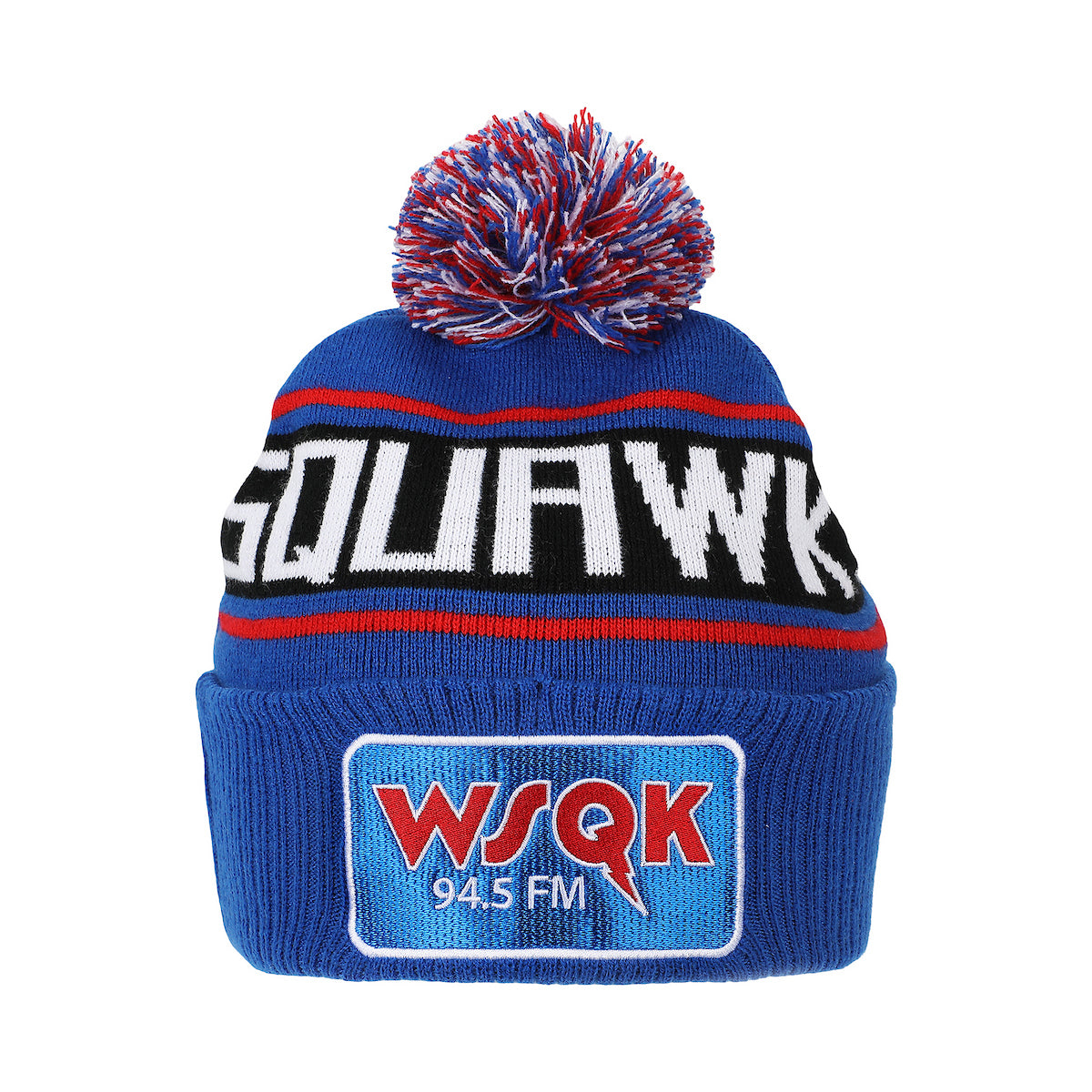 Stranger Things WSQK Squawk Blue Cuff Beanie