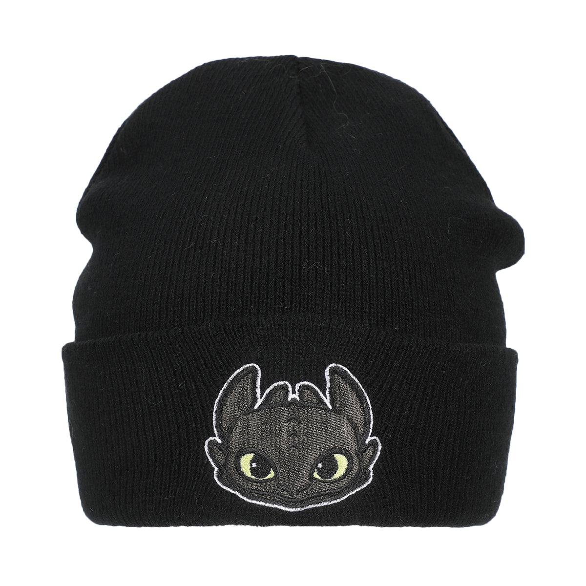 How to Train Your Dragon Toothless Men’s Embroidered Cuff Beanie