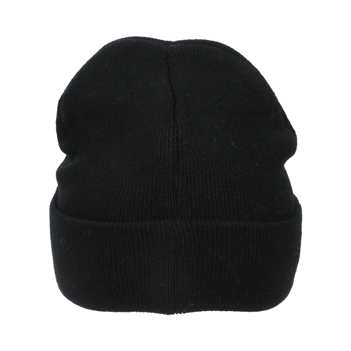 One Piece (Live Action) Jolly Roger Pirate Cuff Embroidery On Ribbed Black Acrylic Knit Cuff Beanie