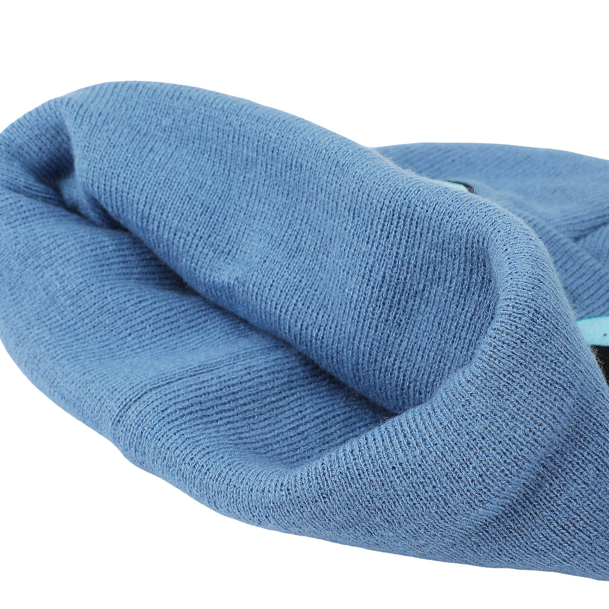 Disney Stitch Peekaboo Hands Blue Cuff Beanie